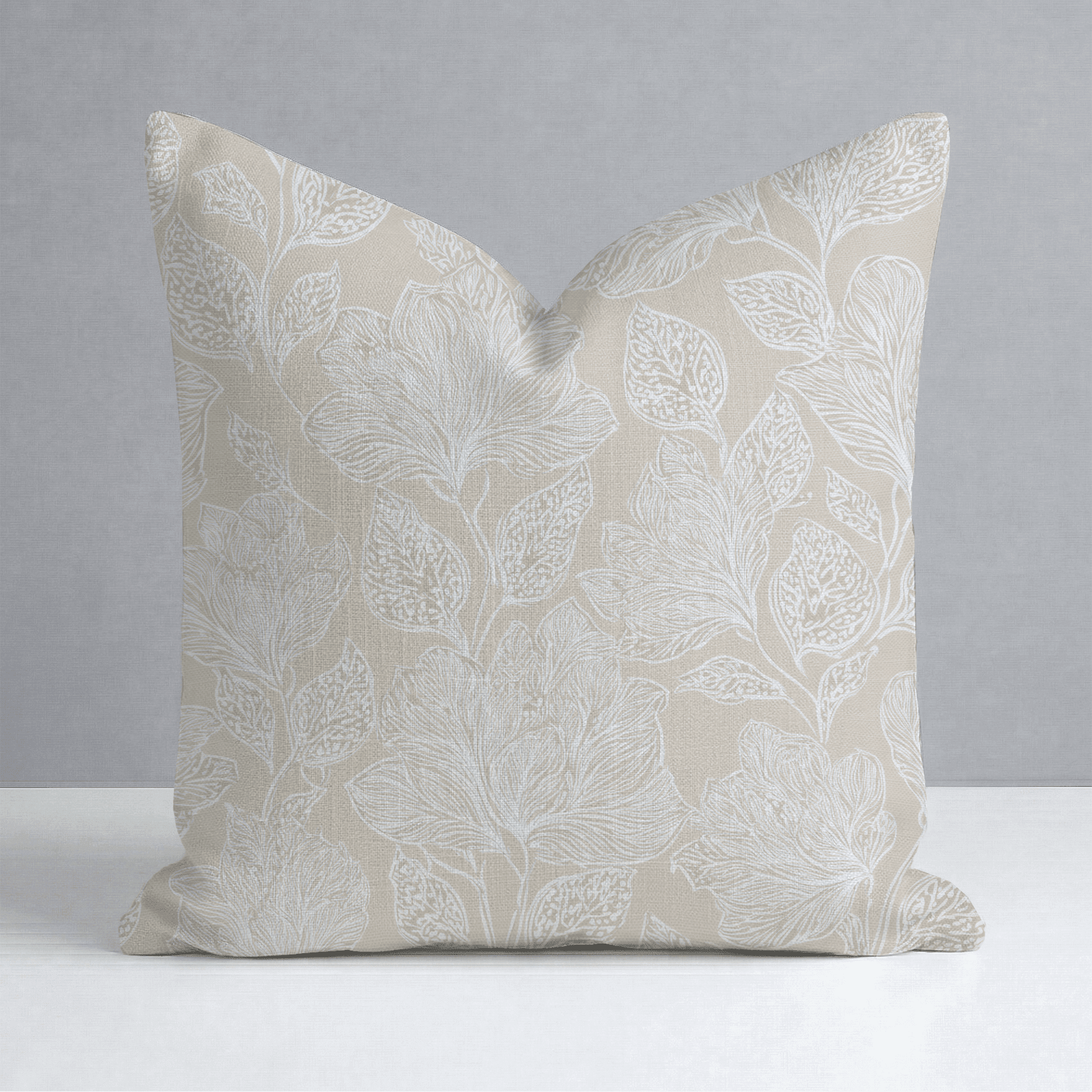 Folk Song Throw Pillow - Benton Lane Home - Lemon Park