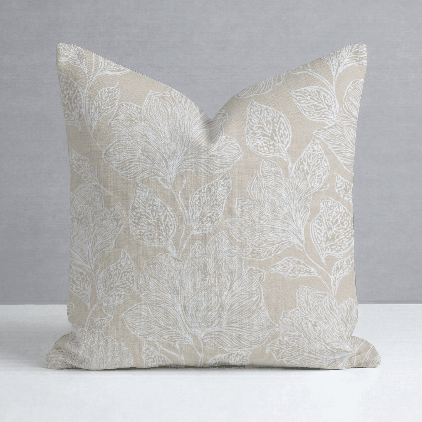 Folk Song Throw Pillow - Benton Lane Home - Lemon Park
