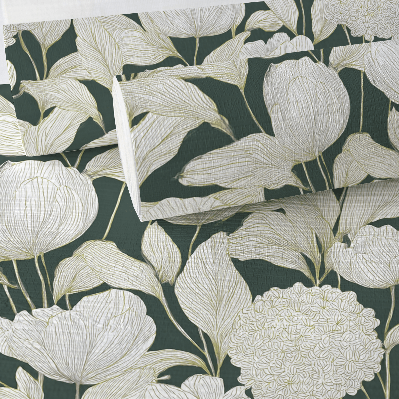 Folklore Cabins Faux Grasscloth Wallpaper - Lemon Park