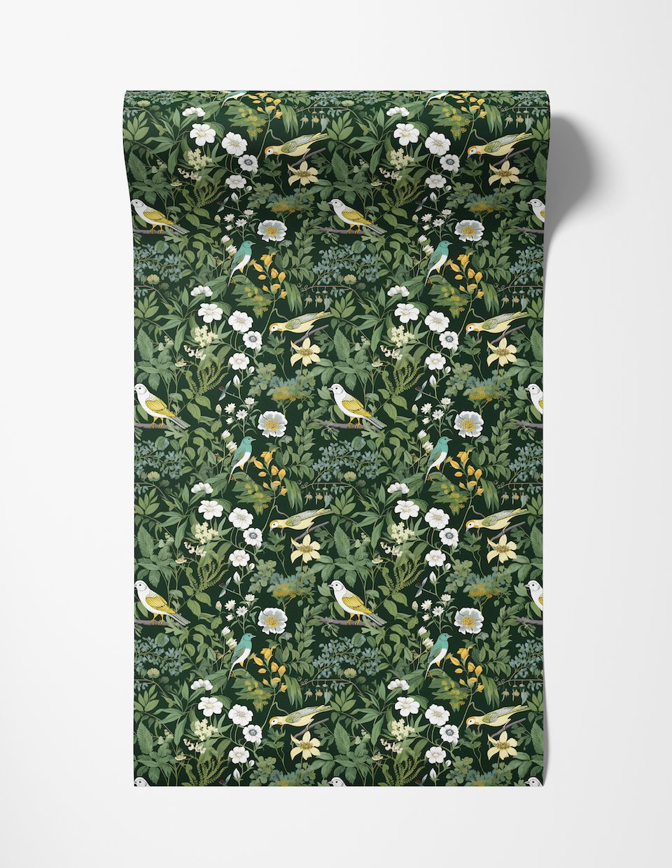 Forest Birds Wallpaper - Benton Lane Home - Painted Paper