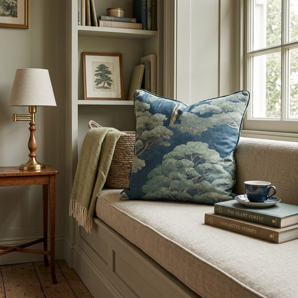Forest Lane Throw Pillow - Hillcroft Home