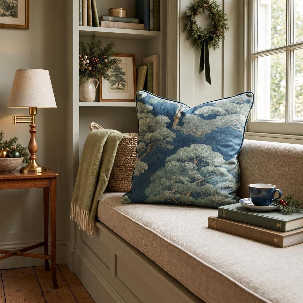 Forest Lane Throw Pillow throw pillow - Hillcroft Home