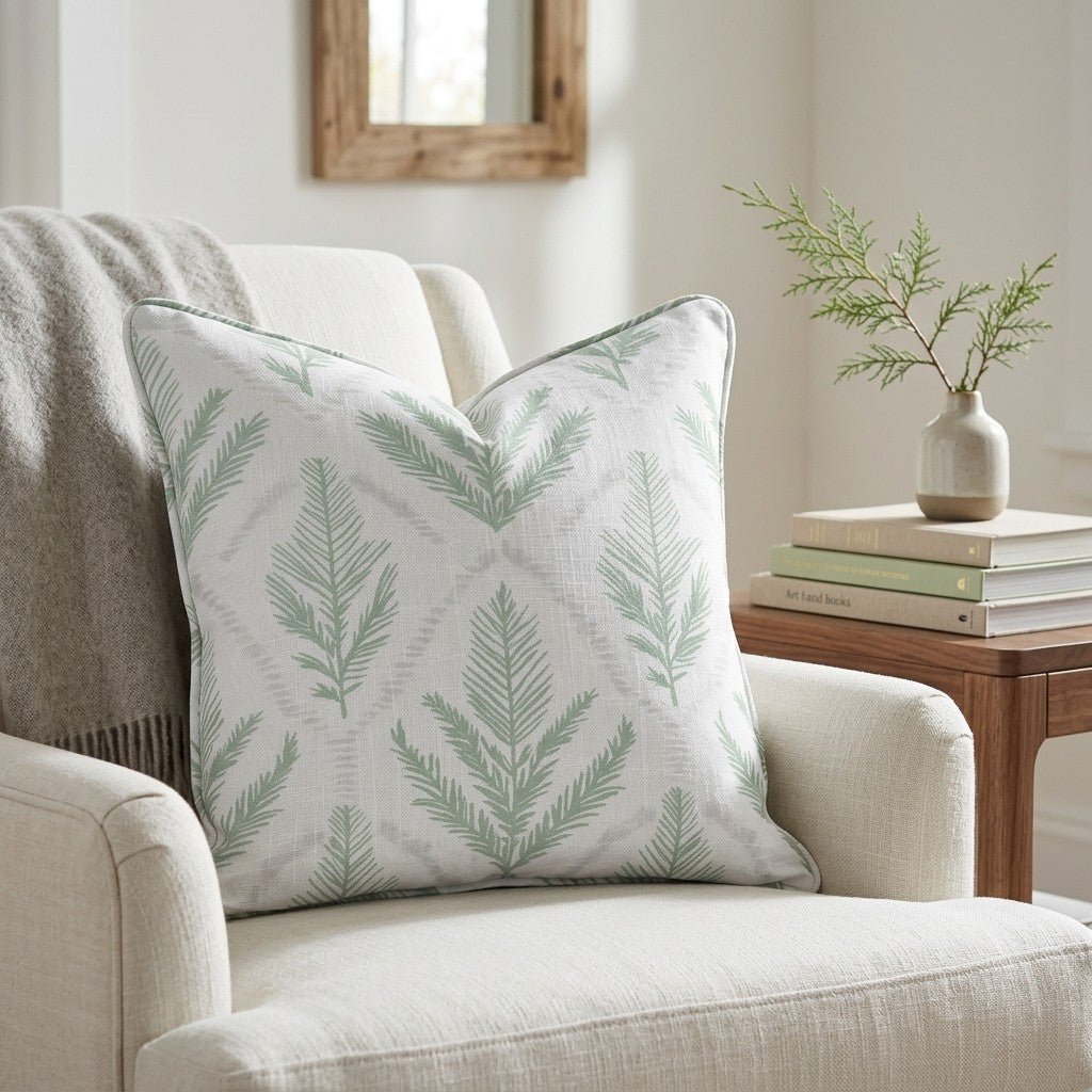 Forest Path Throw Pillow - Benton Lane Home - Lemon Park