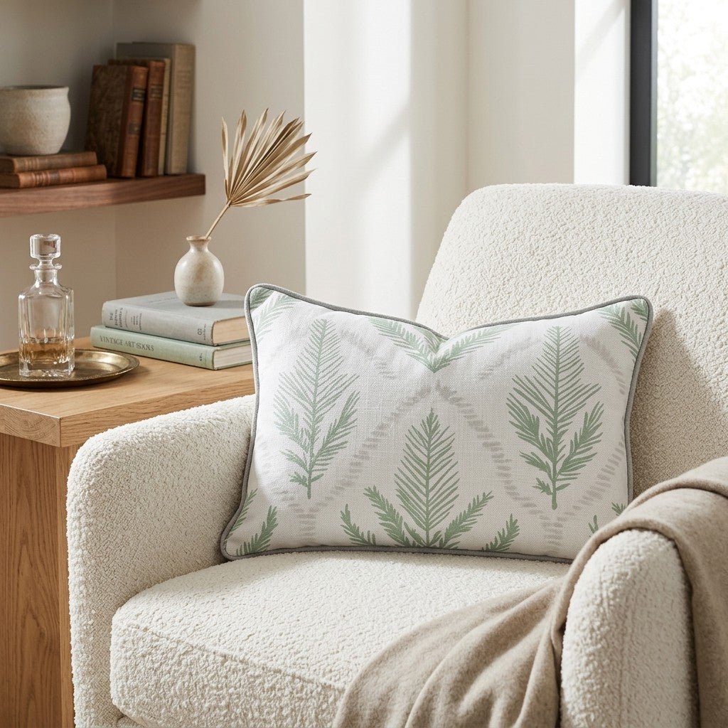 Forest Path Throw Pillow - Benton Lane Home - Lemon Park