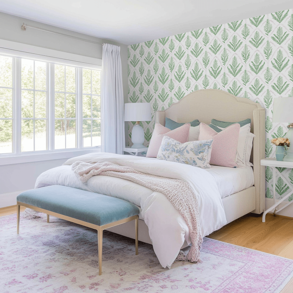 Forest Path Wallpaper - Benton Lane Home - Lemon Park