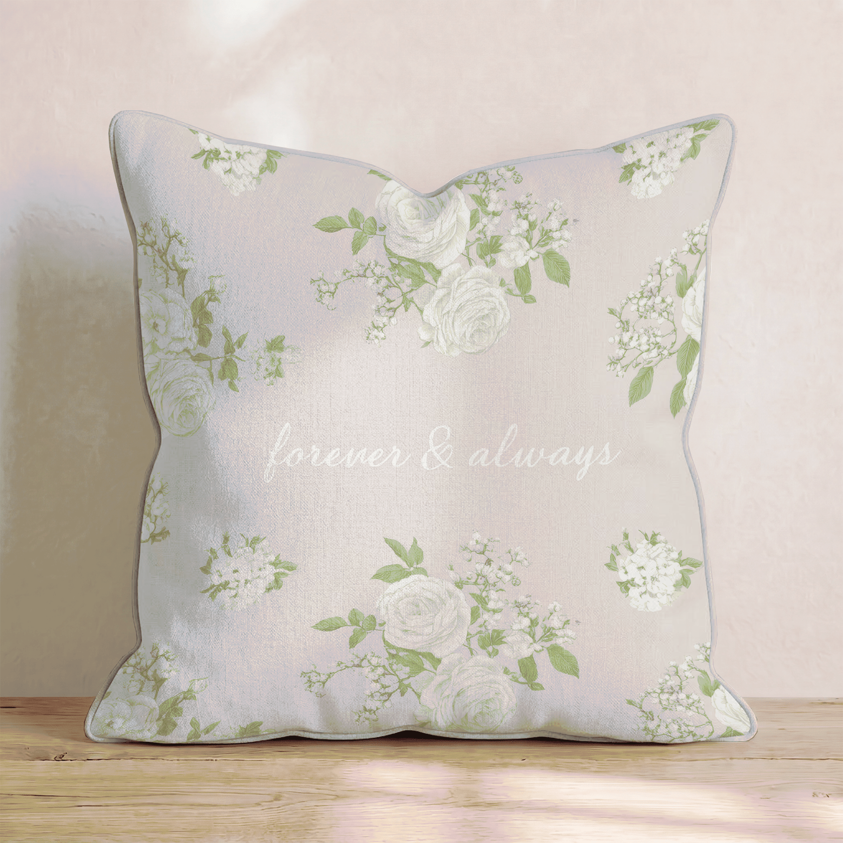 Forever & Always Throw Pillow - Benton Lane Home - Hillcroft Home