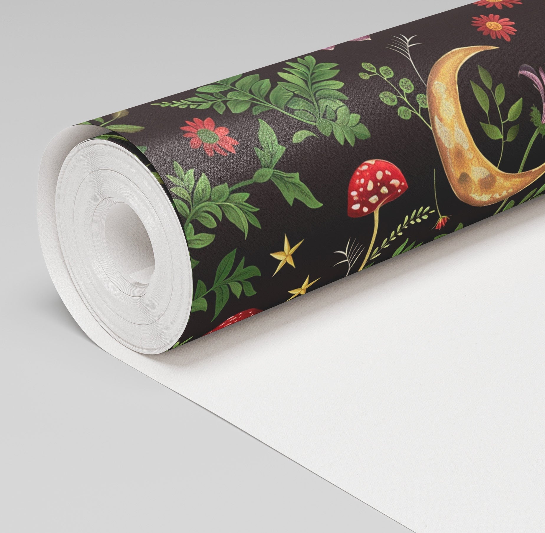Foxfire Meadow Wallpaper - Painted Paper