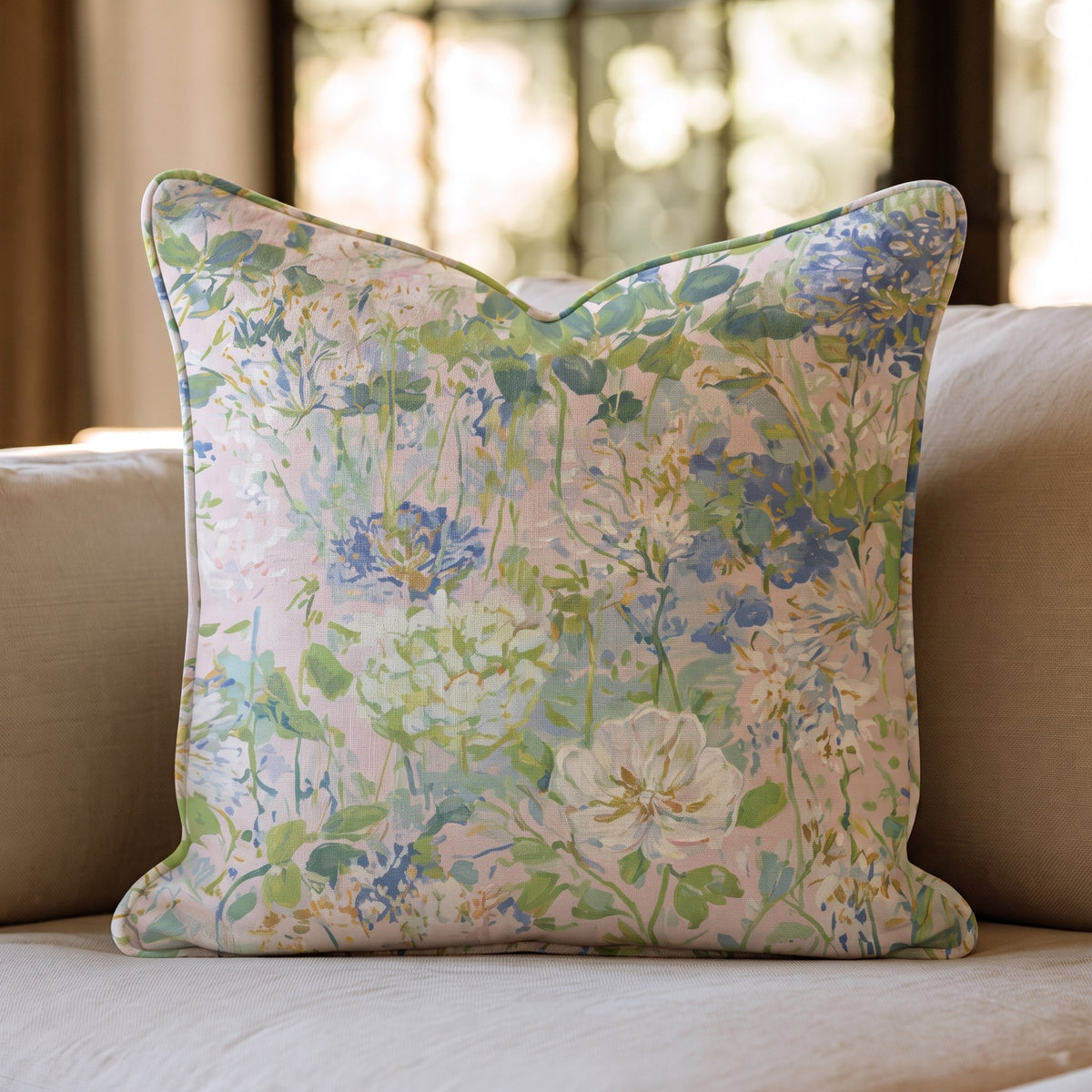 Foxglove Throw Pillow - Benton Lane Home - Hillcroft Home