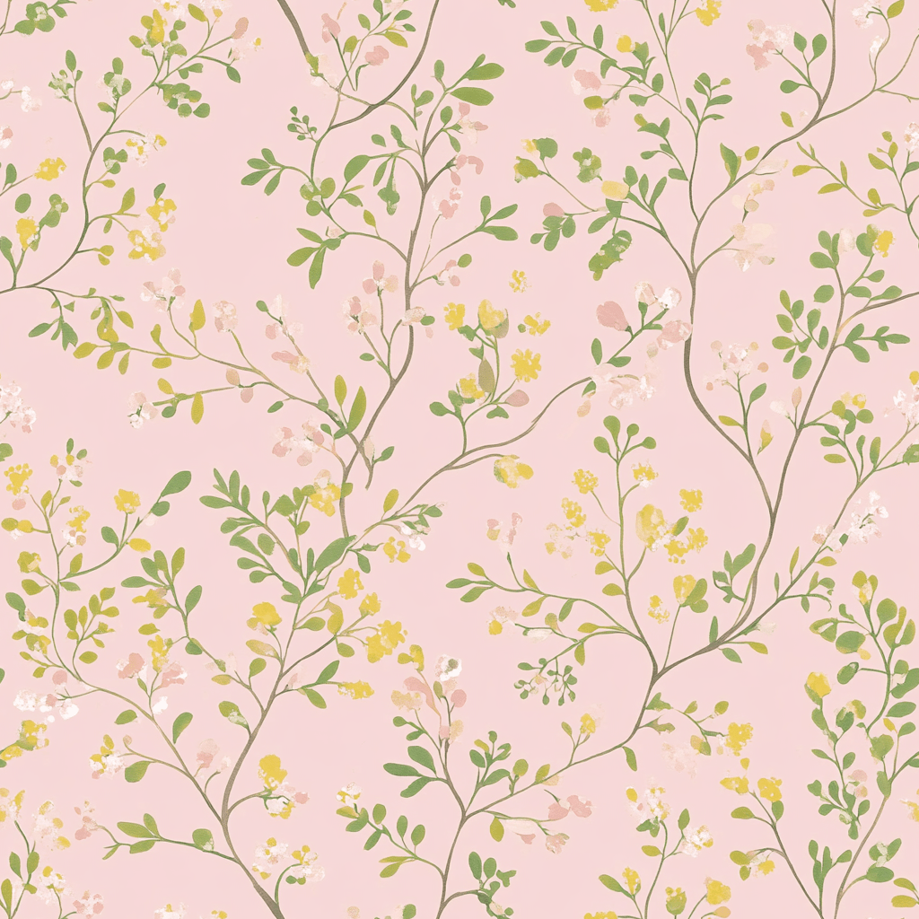 Francie Wallpaper - Benton Lane Home - Lemon Park