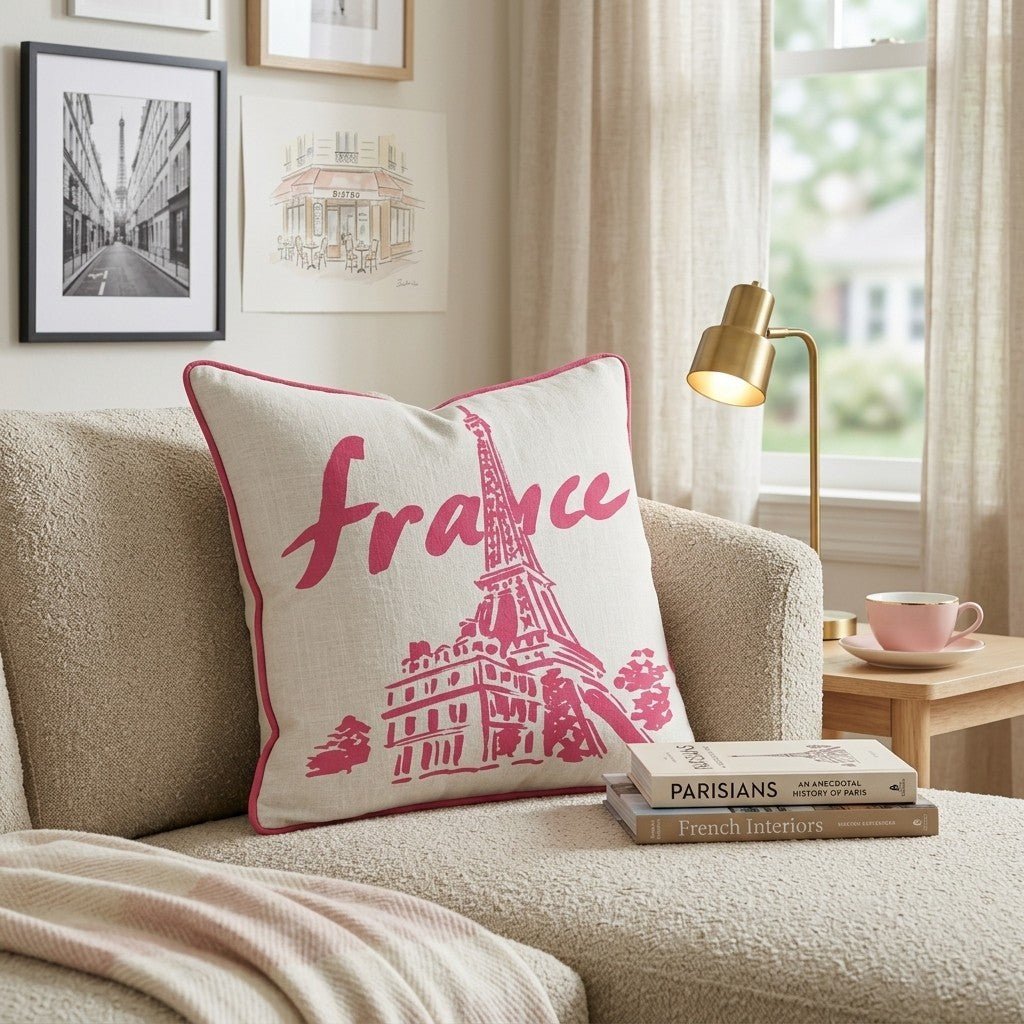 Frenchie Throw Pillow - Benton Lane Home - Hillcroft Home