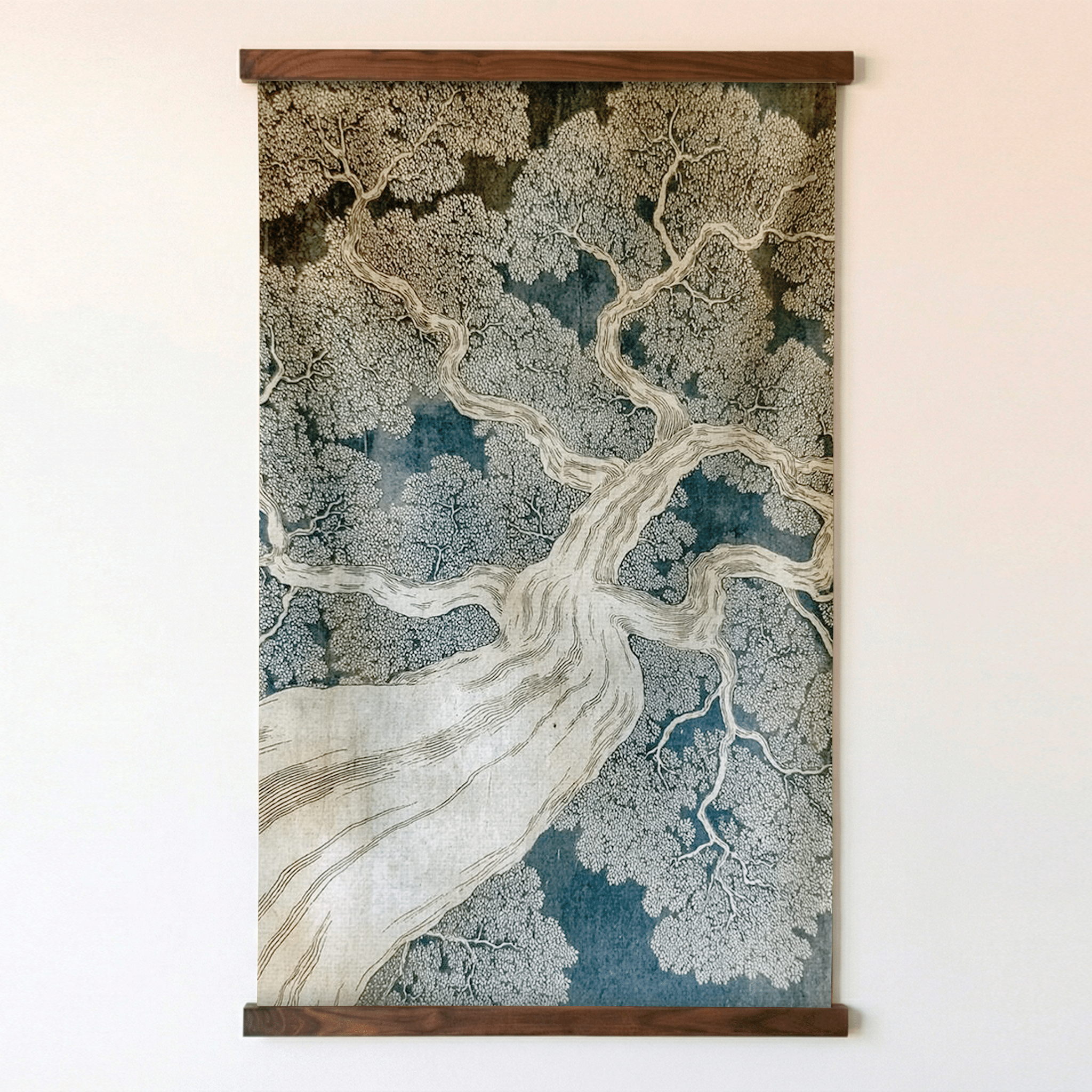 From Below - Tapestry - Benton Lane Home - Painted Paper