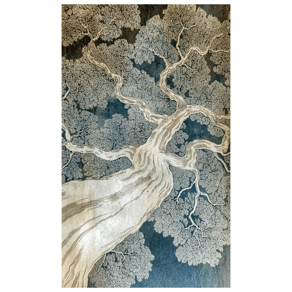 From Below - Tapestry - Benton Lane Home - Painted Paper
