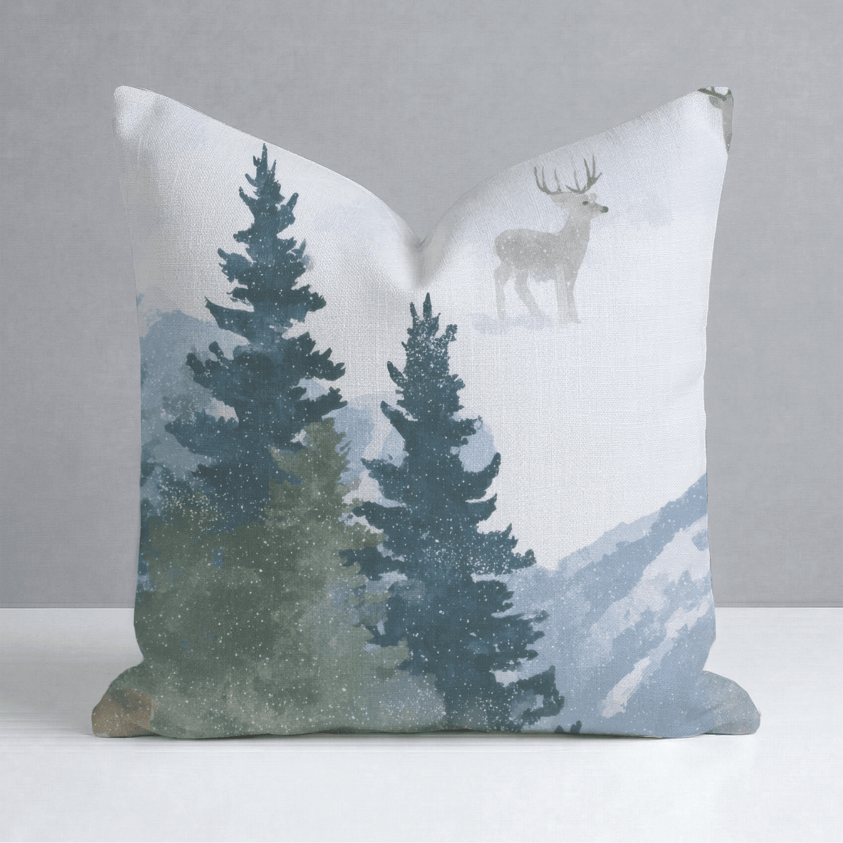 Front Range Throw Pillow - Benton Lane Home - Lemon Park