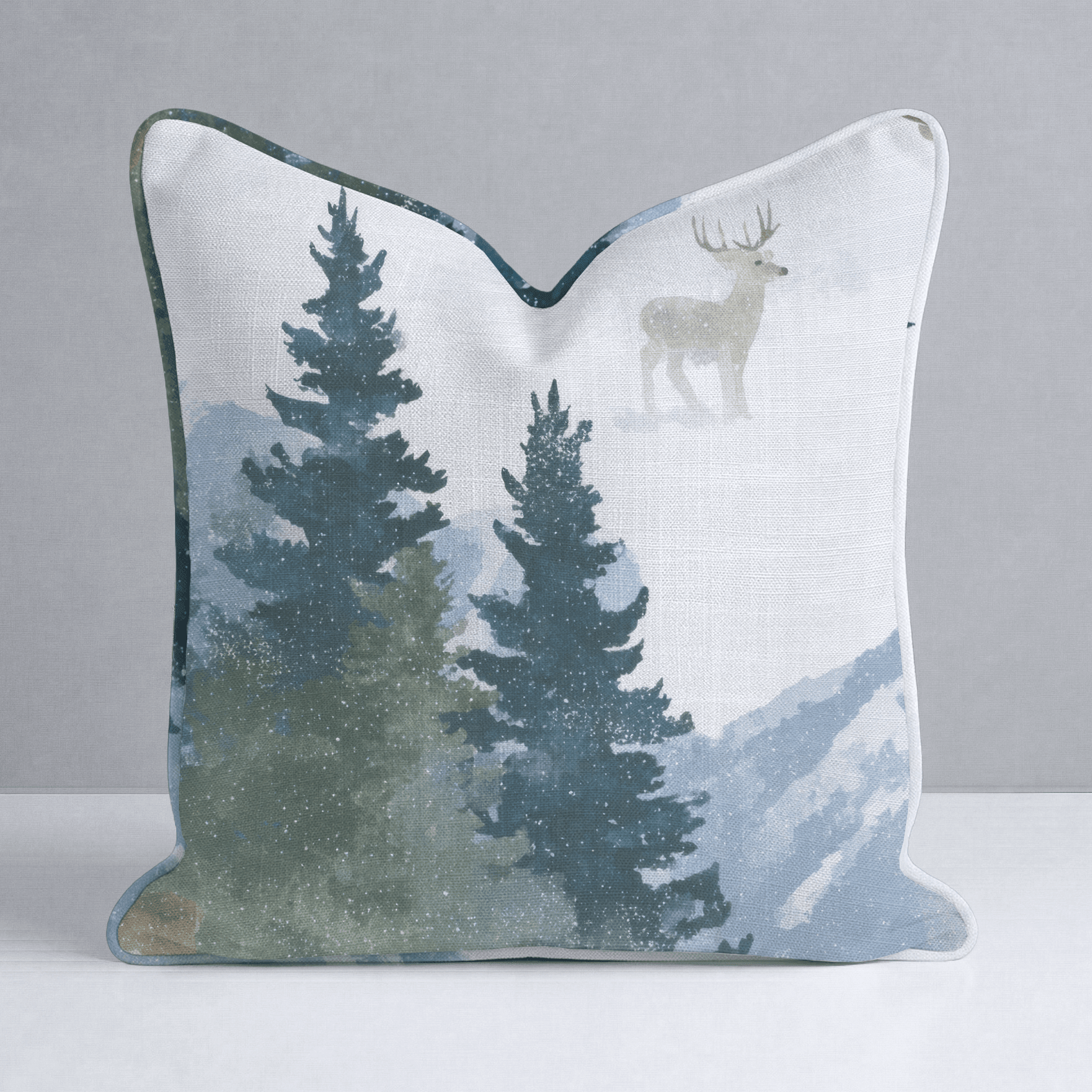 Front Range Throw Pillow - Benton Lane Home - Lemon Park