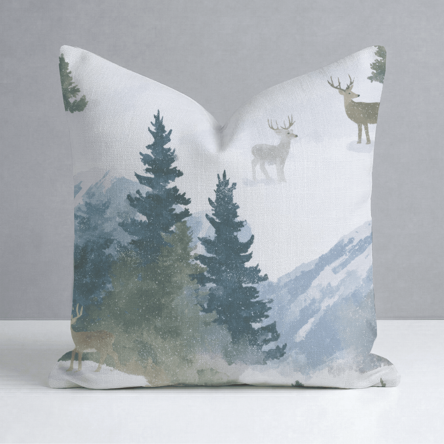 Front Range Throw Pillow - Benton Lane Home - Lemon Park