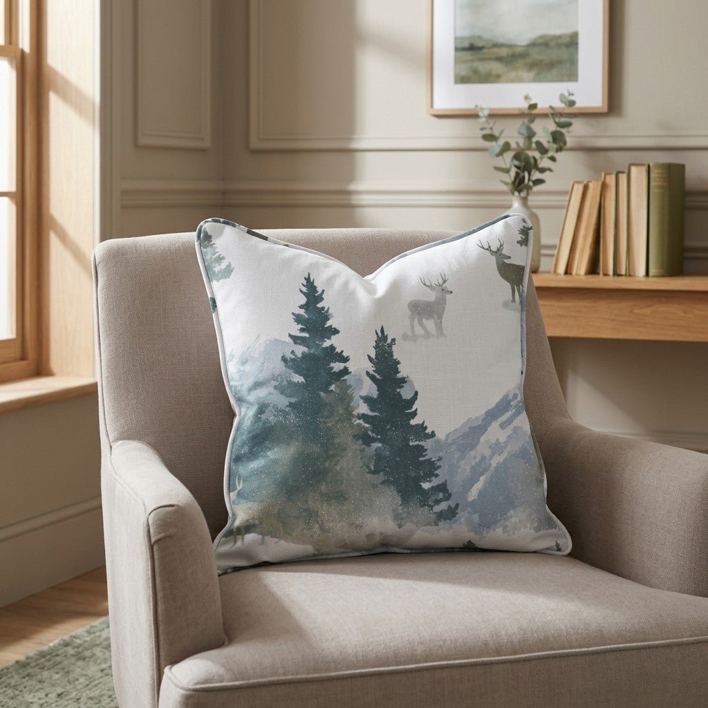 Front Range Throw Pillow - Benton Lane Home - Lemon Park