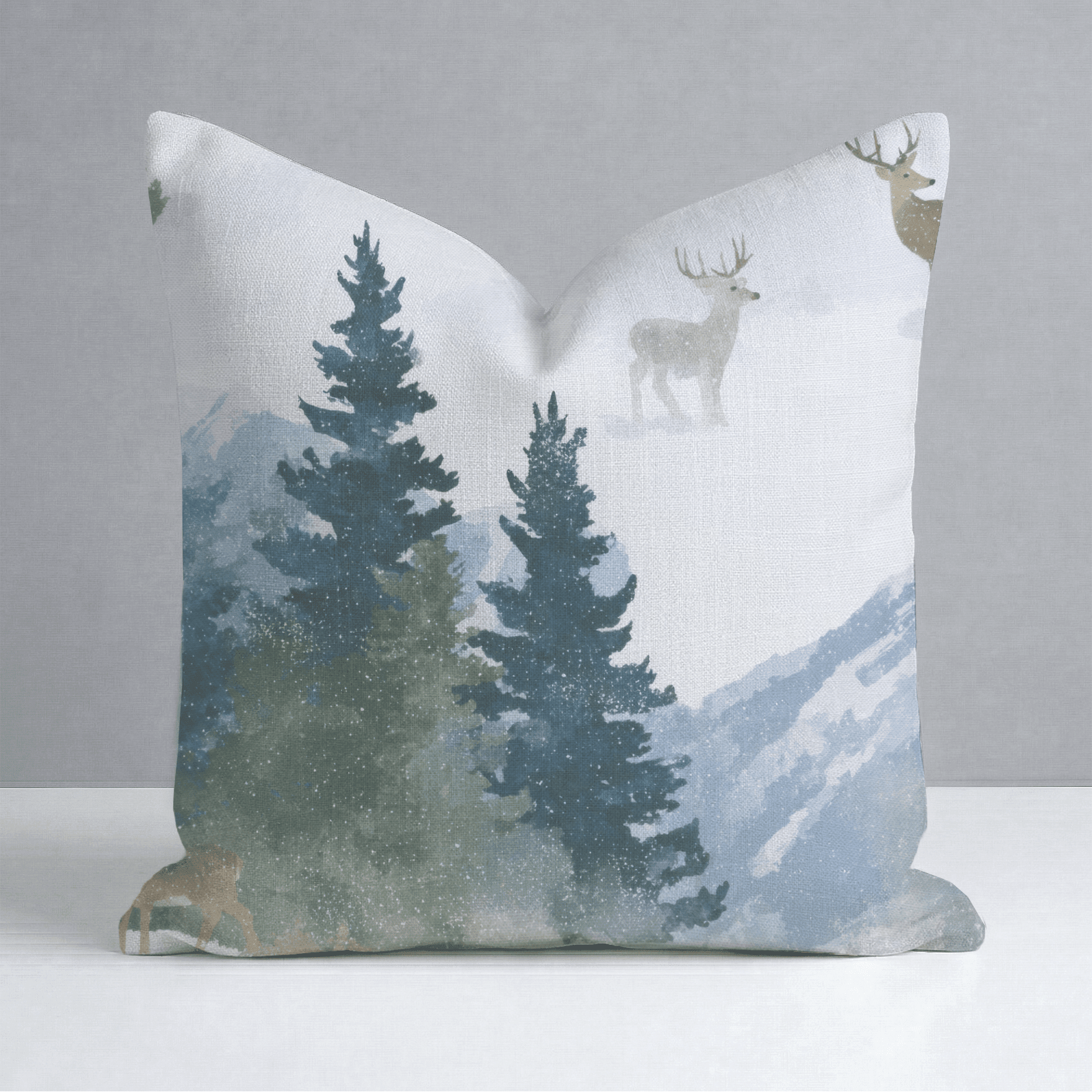 Front Range Throw Pillow - Benton Lane Home - Lemon Park