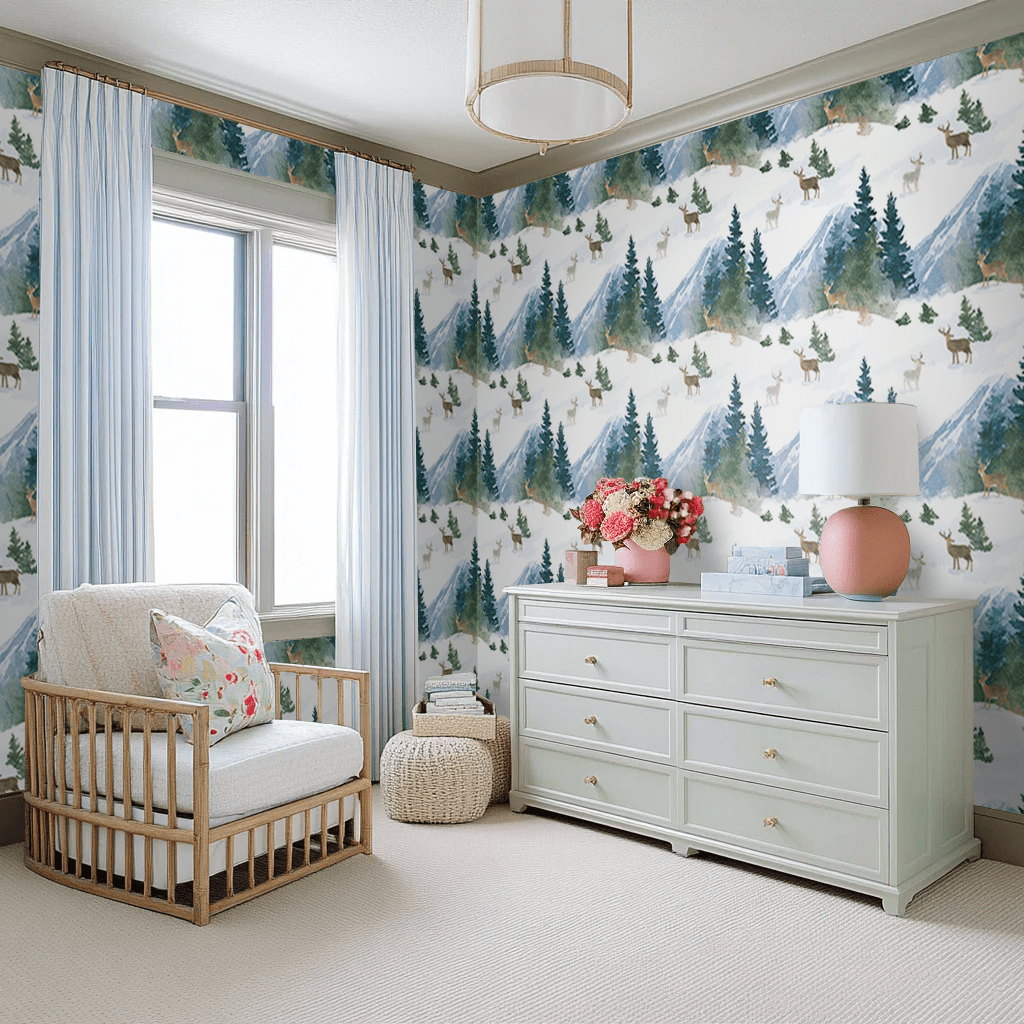 Front Range Wallpaper - Benton Lane Home - Lemon Park