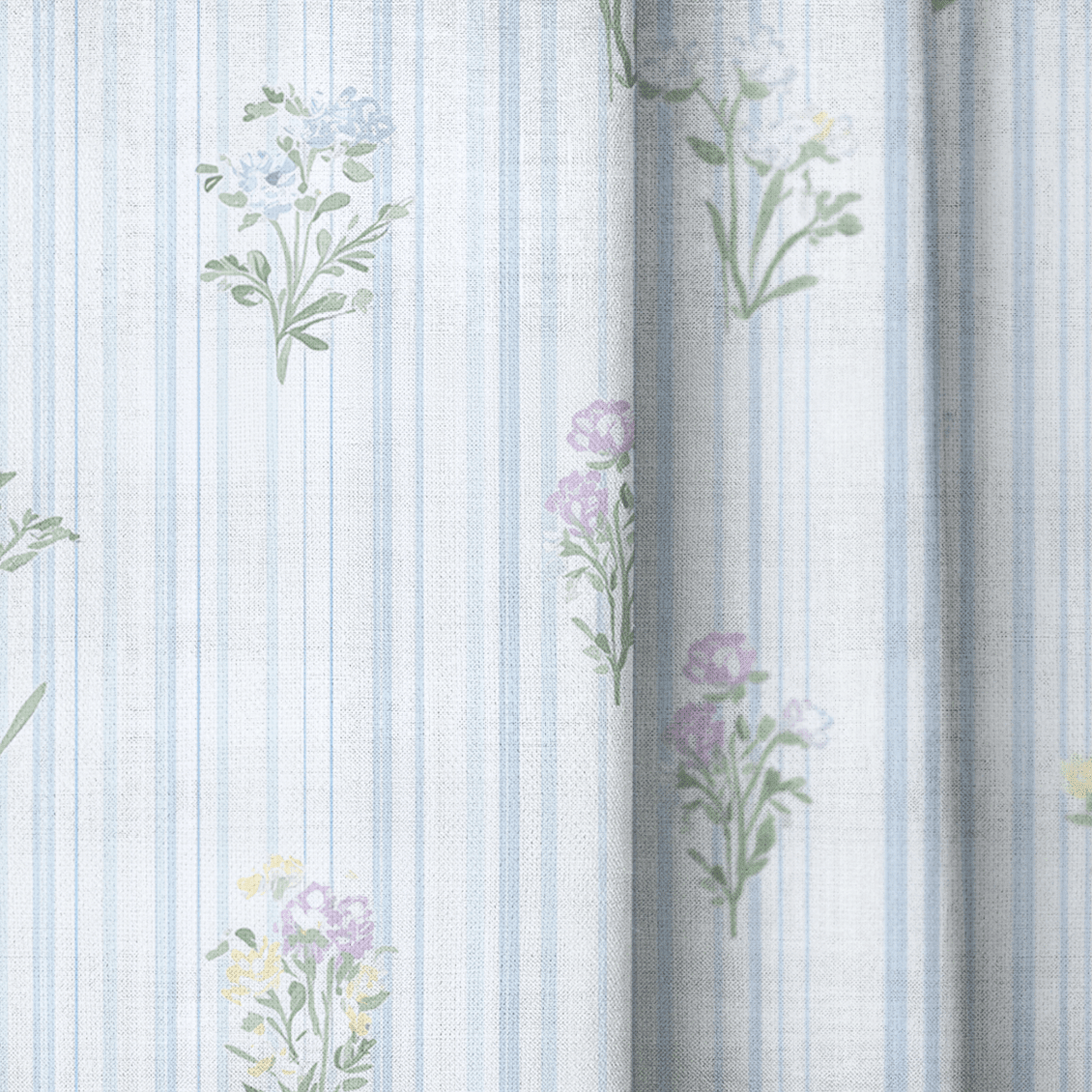 Front Row Floral - Drapery - Benton Lane Home - Lemon Park