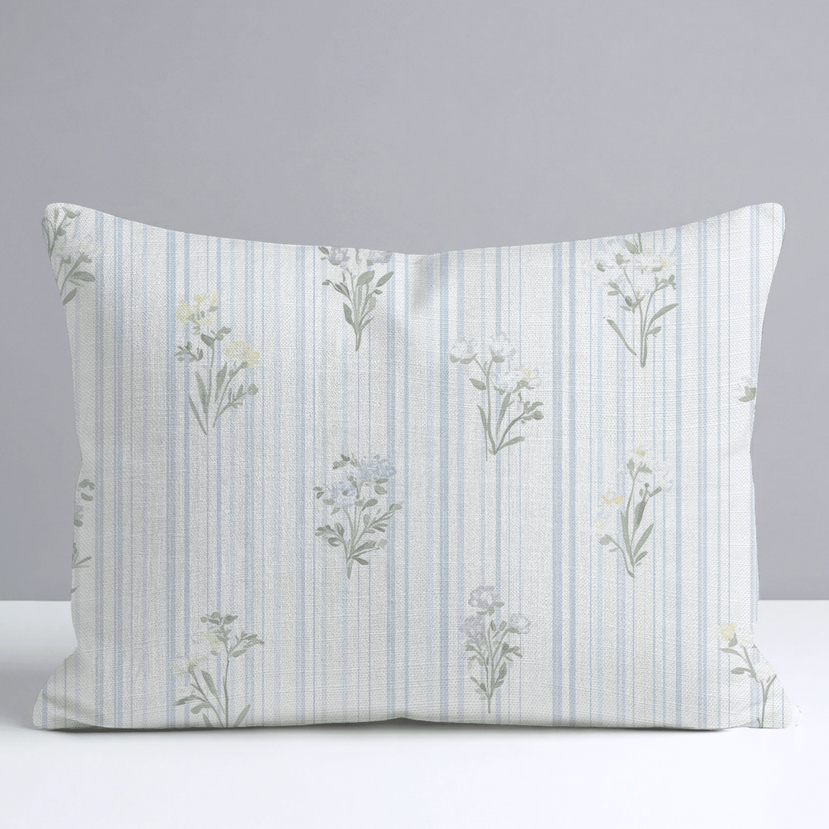 Front Row Floral Throw Pillow - Benton Lane Home - Lemon Park
