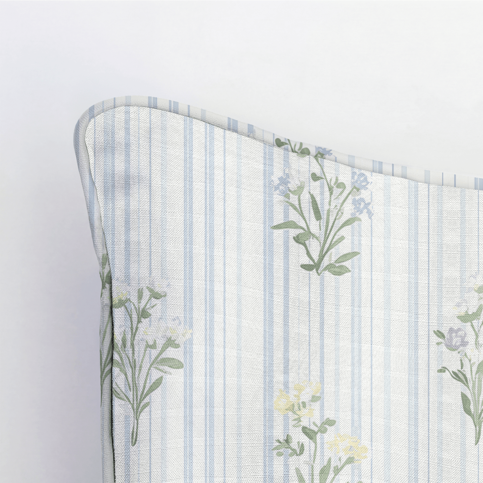 Front Row Floral Throw Pillow - Benton Lane Home - Lemon Park