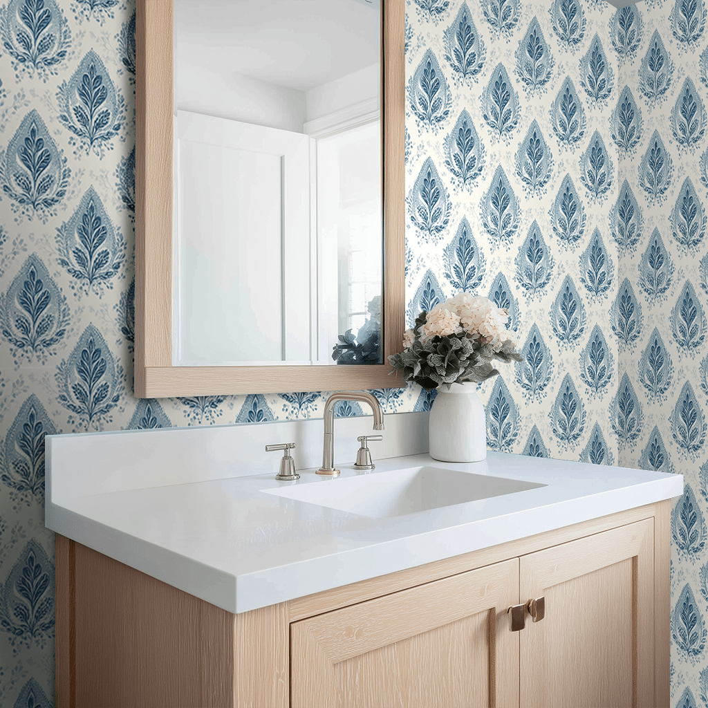 Frost Fern Wallpaper - Benton Lane Home - Painted Paper