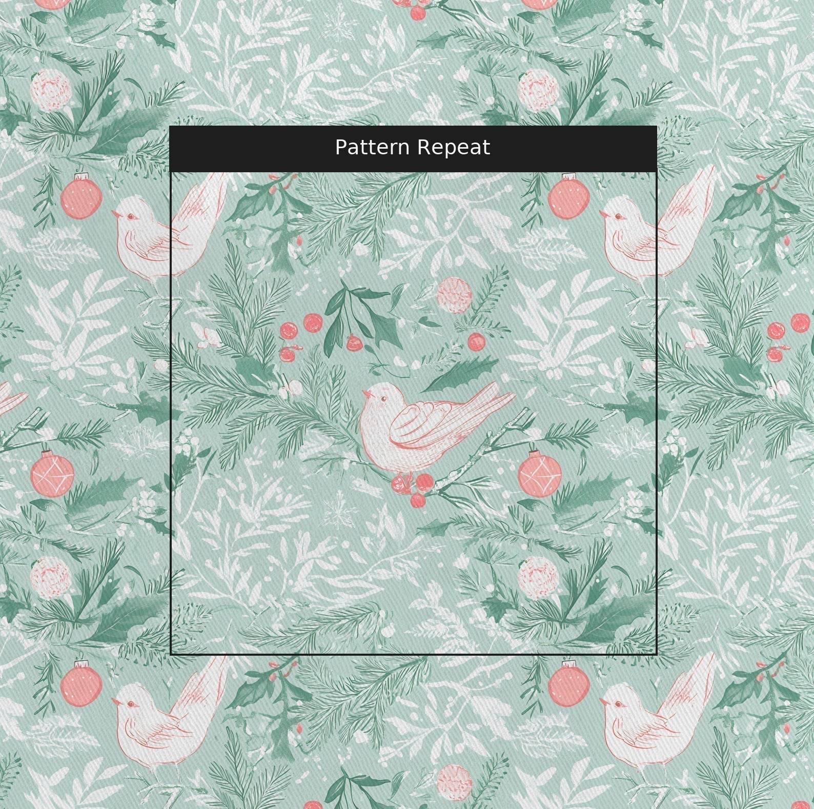 Frosted Flock - Fabric - Benton Lane Home - Lemon Park