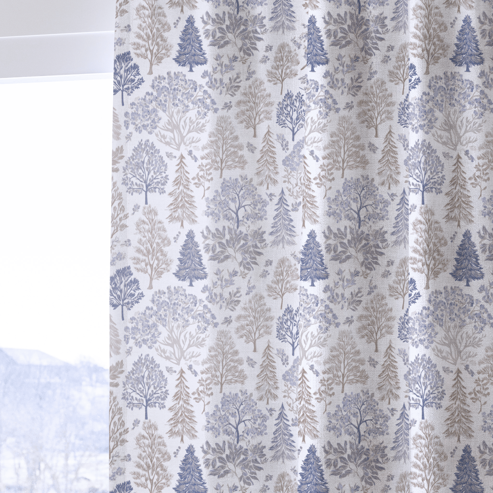 Frosted Forest - Drapery - Benton Lane Home - Lemon Park