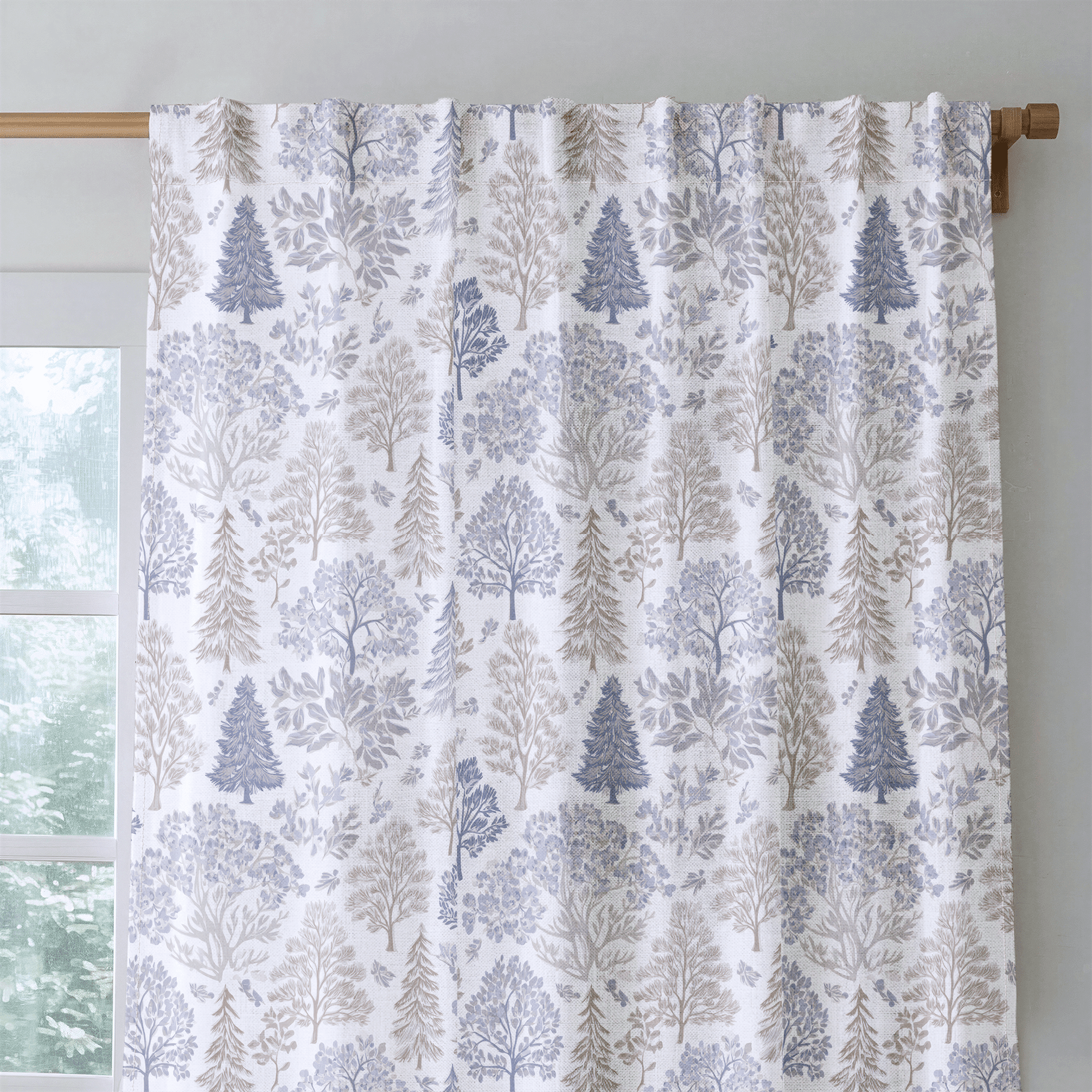 Frosted Forest - Drapery - Benton Lane Home - Lemon Park