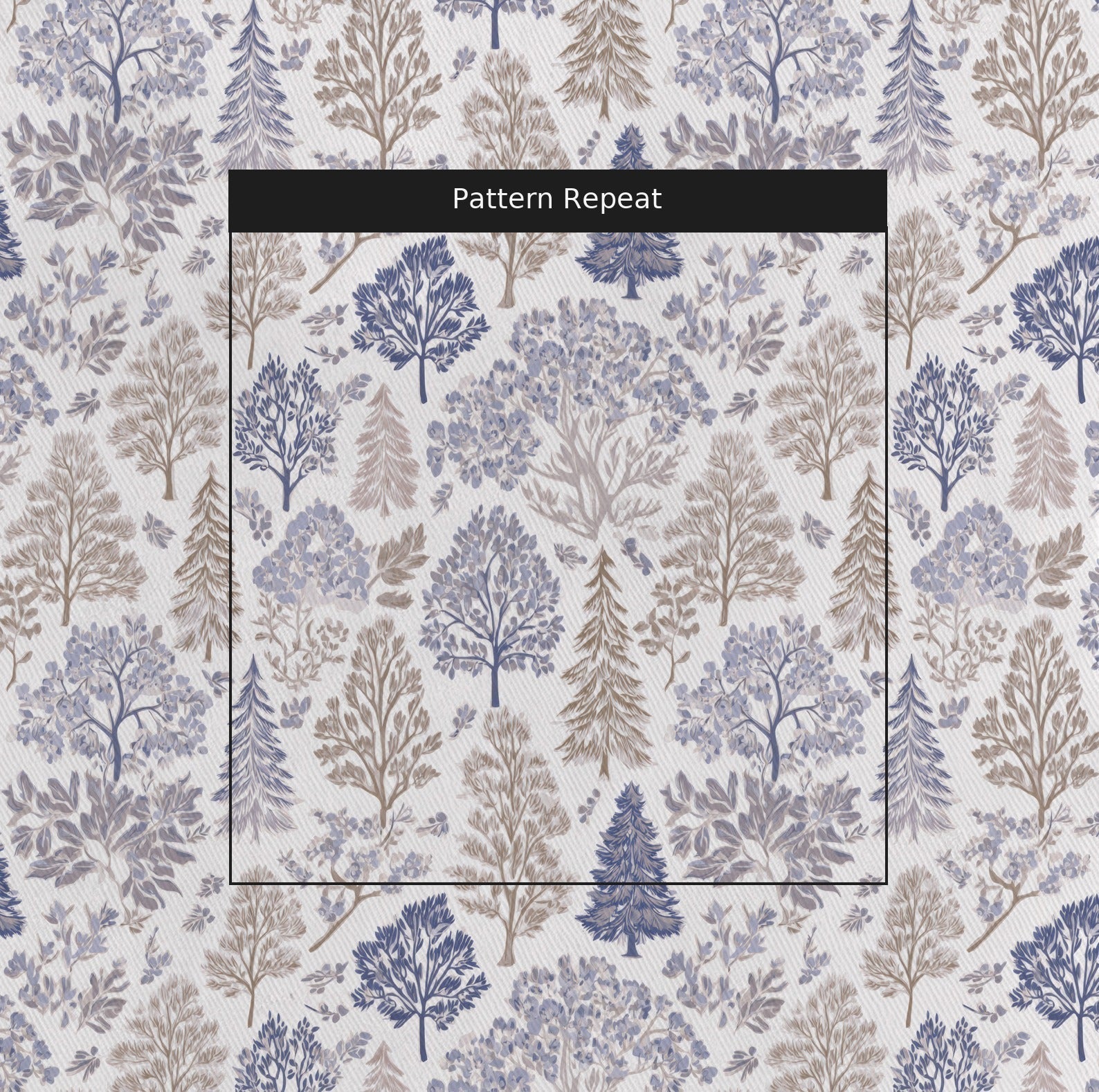Frosted Forest - Fabric - Benton Lane Home - Lemon Park