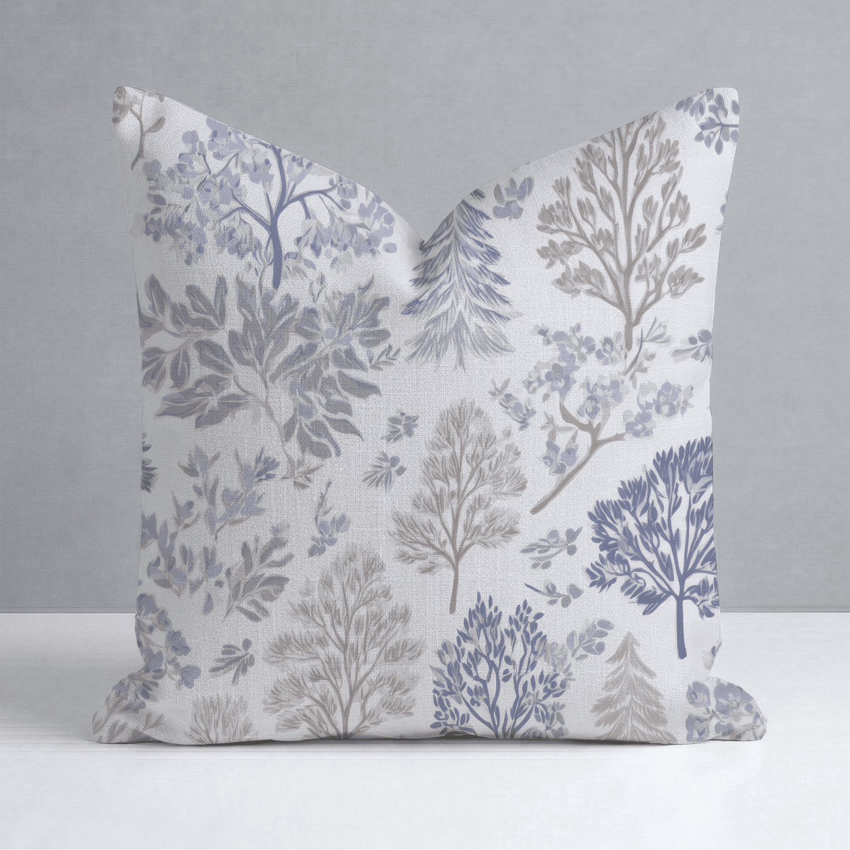 Frosted Forest Throw Pillow - Benton Lane Home - Lemon Park