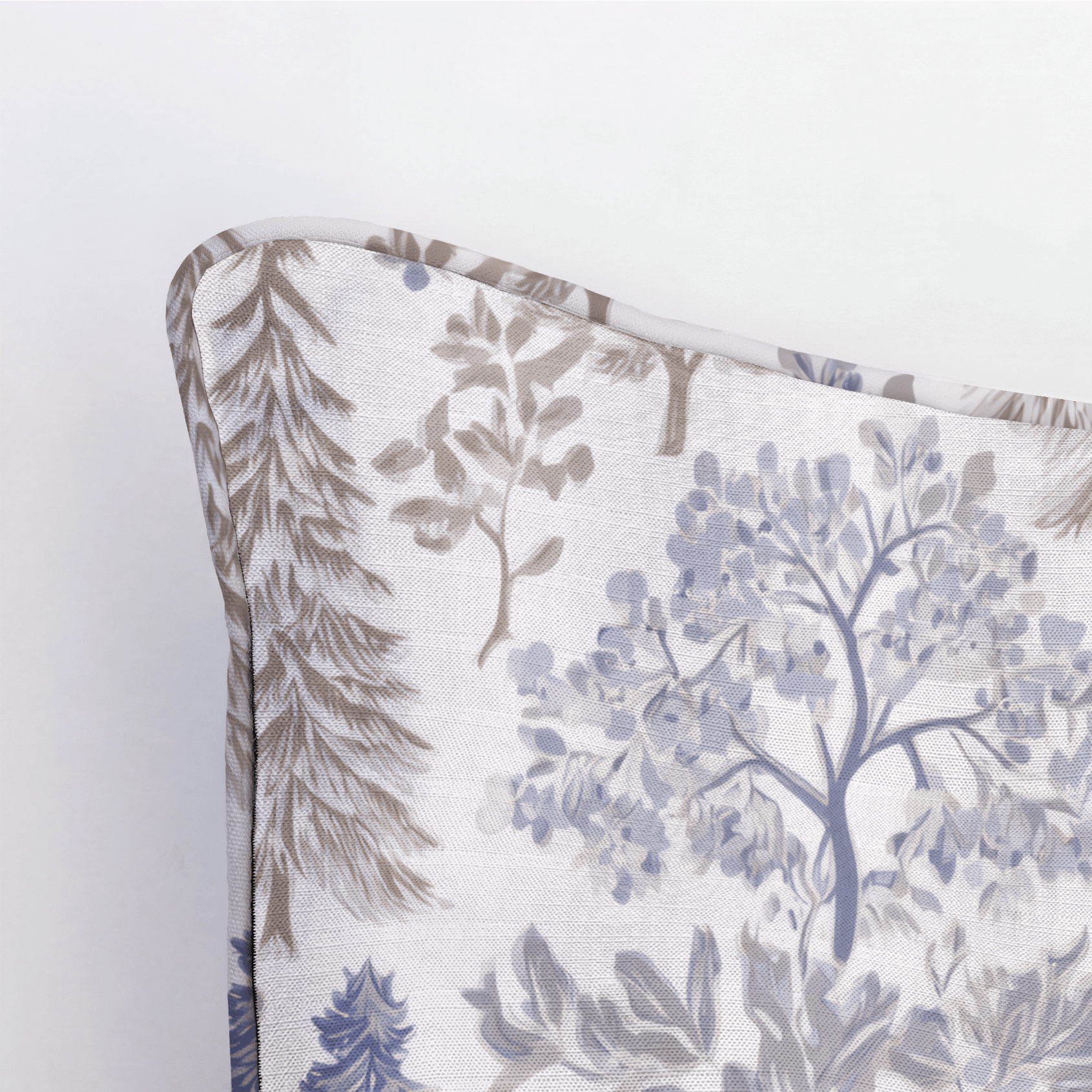 Frosted Forest Throw Pillow - Lemon Park