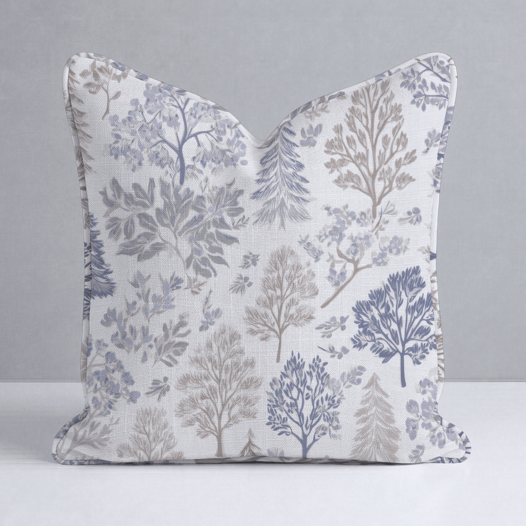 Frosted Forest Throw Pillow - Lemon Park