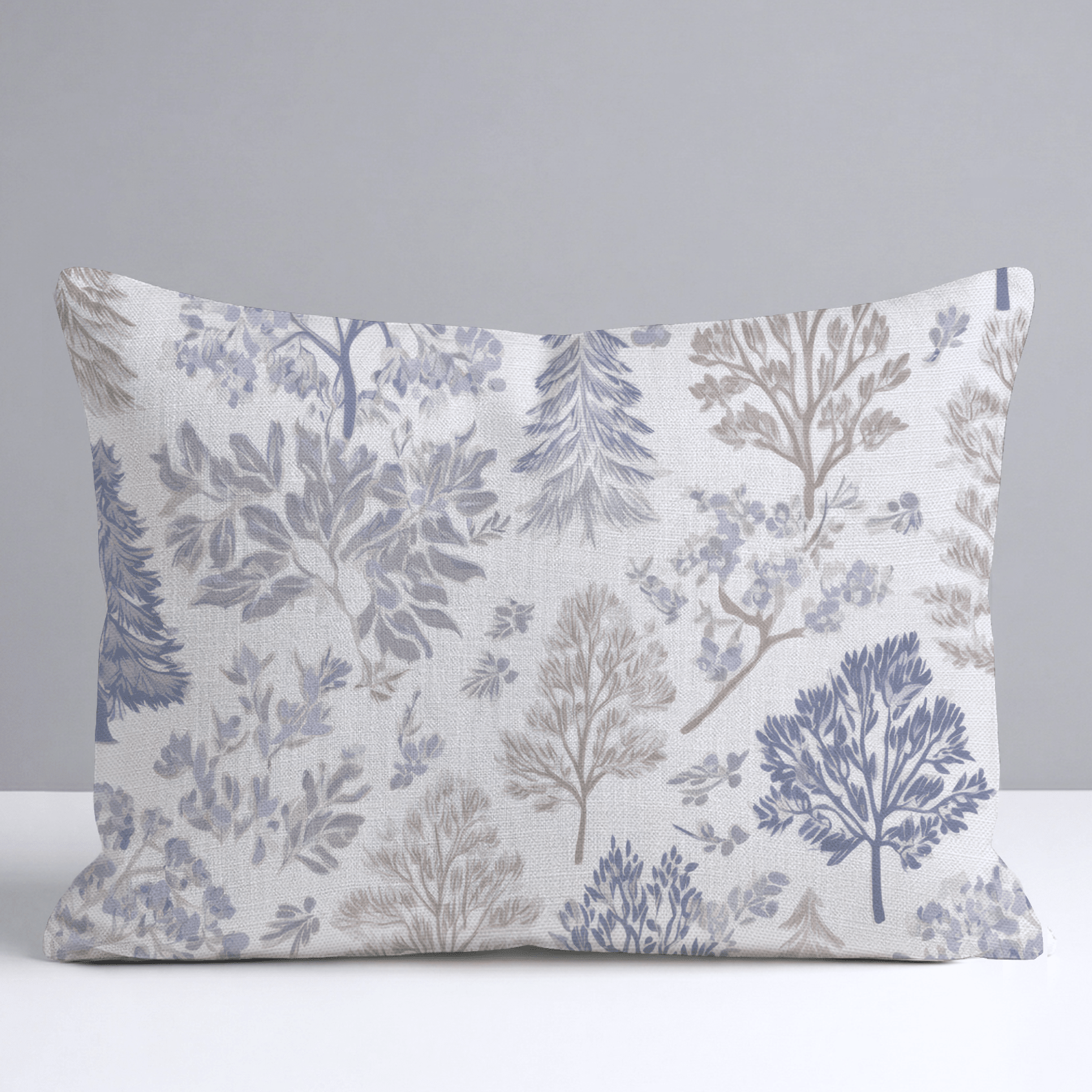 Frosted Forest Throw Pillow - Lemon Park