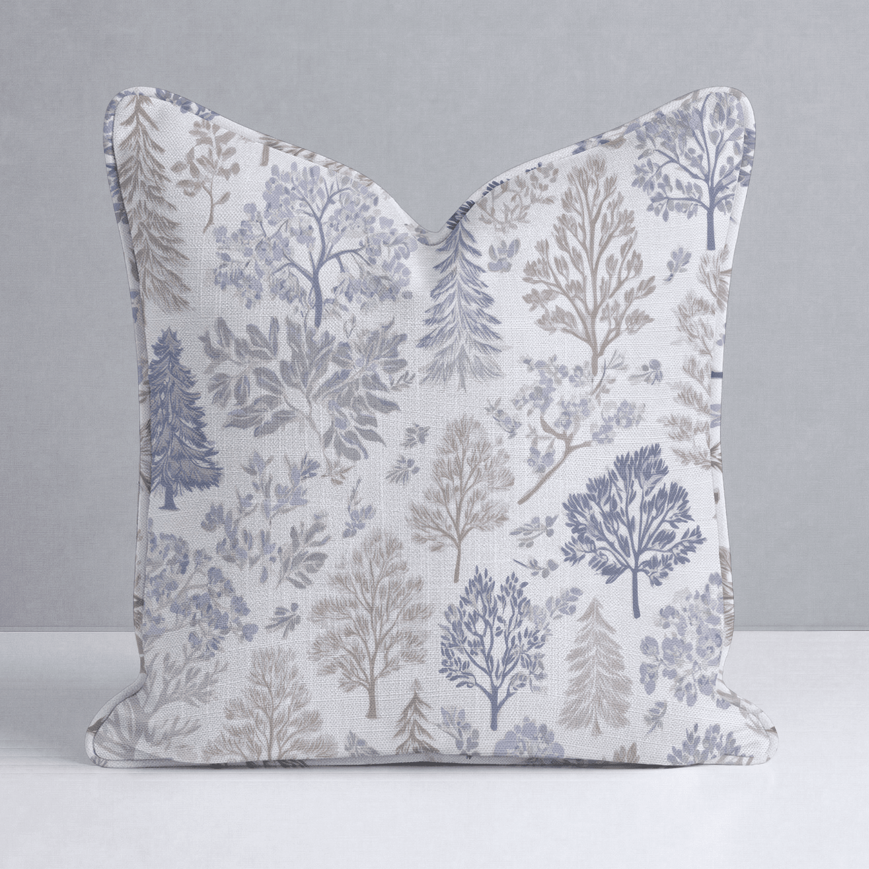 Frosted Forest Throw Pillow - Benton Lane Home - Lemon Park