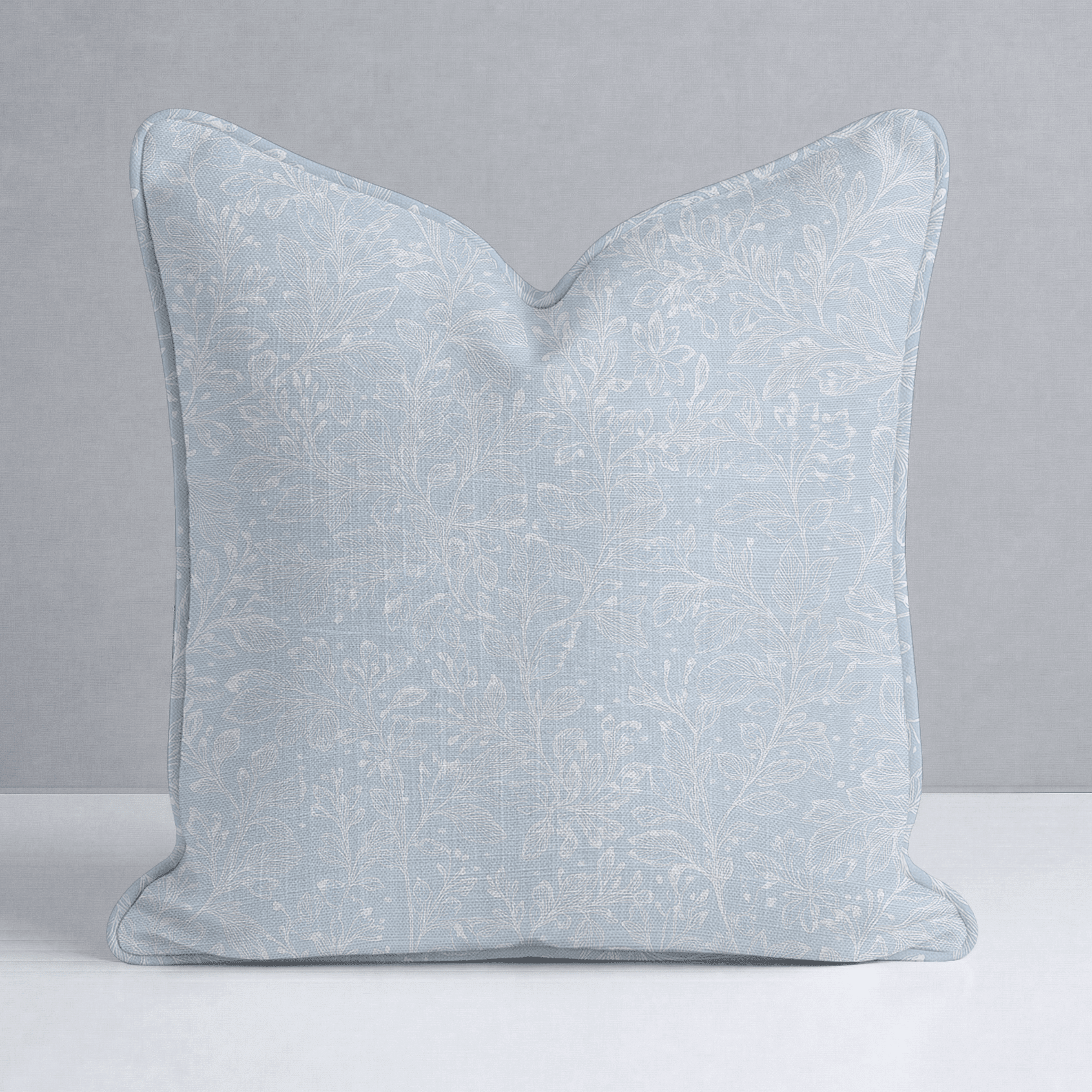 Frosted Sprig Throw Pillow - Benton Lane Home - Lemon Park