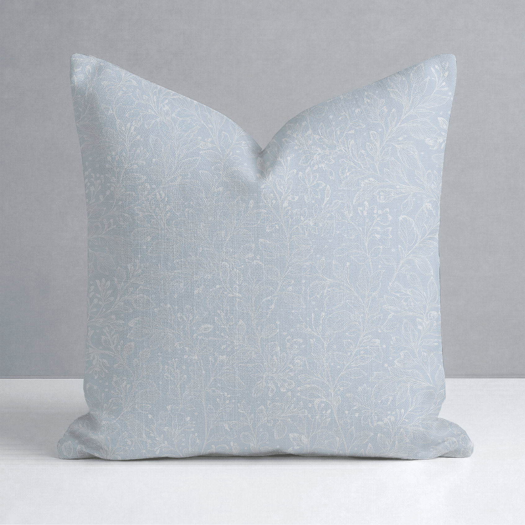 Frosted Sprig Throw Pillow - Benton Lane Home - Lemon Park