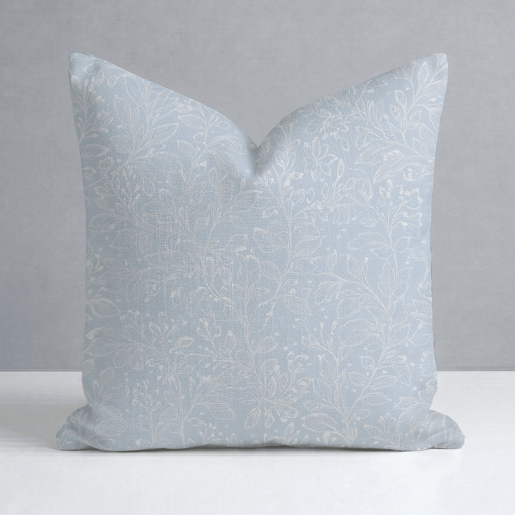 Frosted Sprig Throw Pillow - Benton Lane Home - Lemon Park