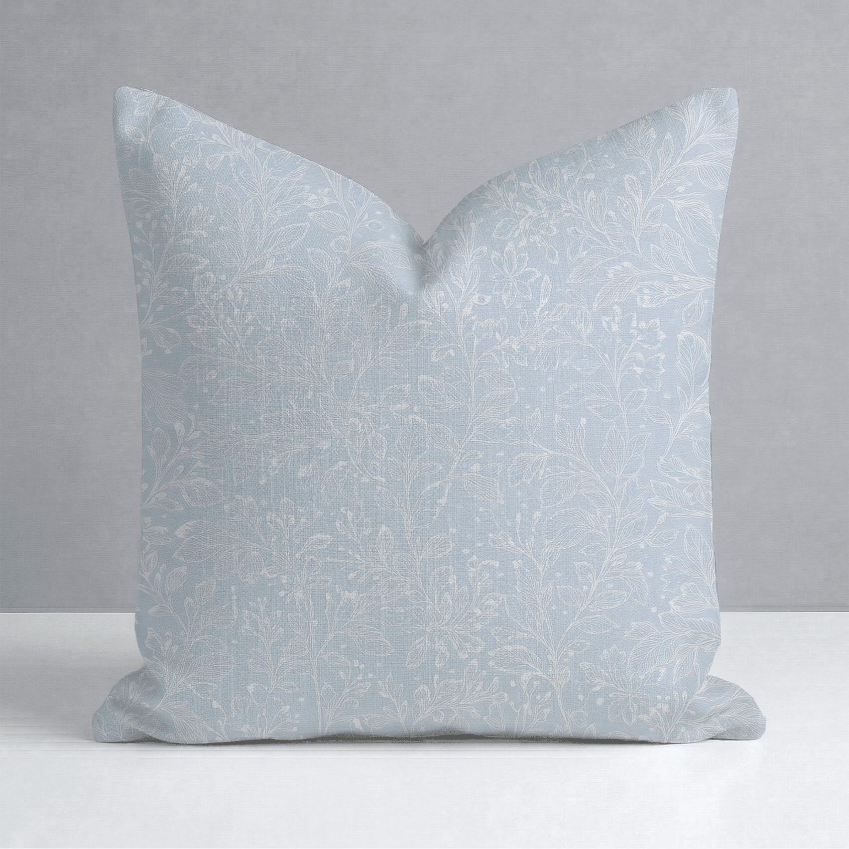 Frosted Sprig Throw Pillow - Benton Lane Home - Lemon Park