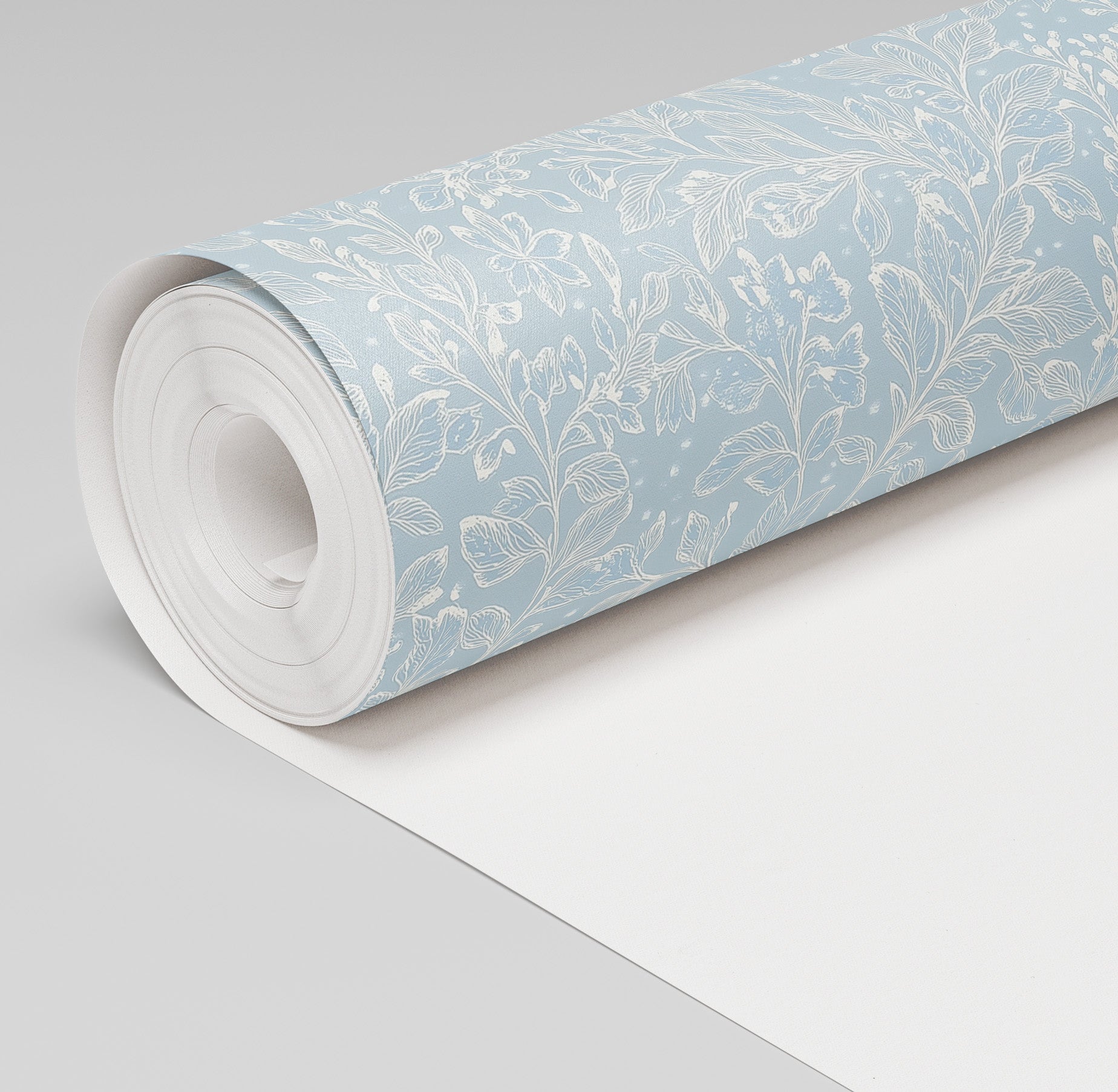 Frosted Sprig Wallpaper - Benton Lane Home - Lemon Park