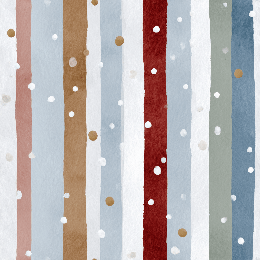 Frosted Stripes Wallpaper - Benton Lane Home - Painted Paper