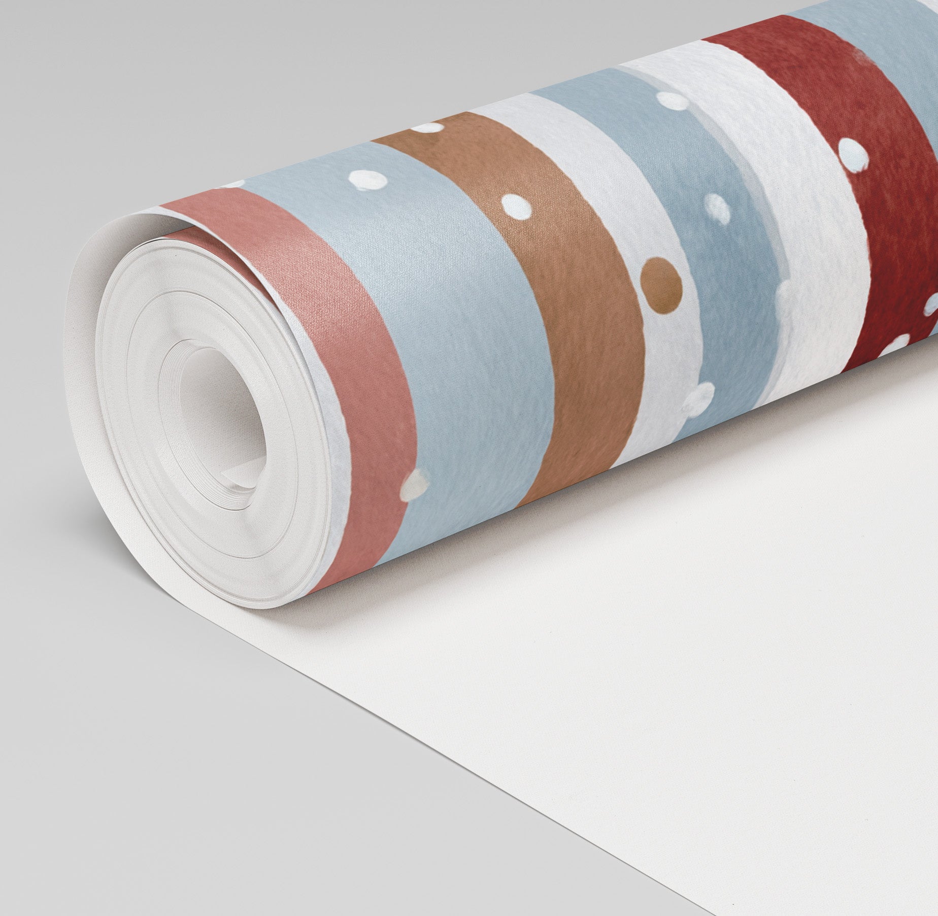 Frosted Stripes Wallpaper - Benton Lane Home - Painted Paper