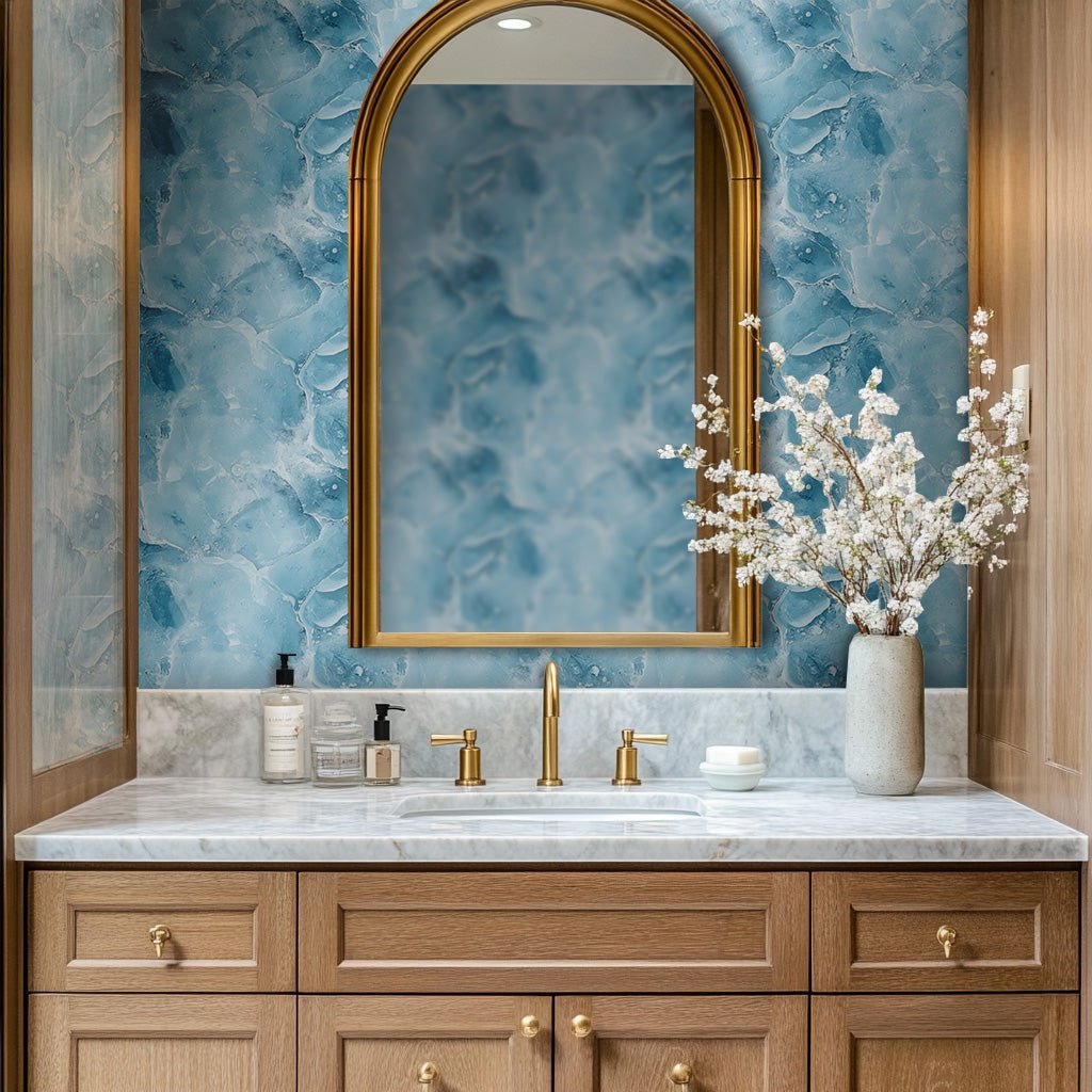 Frozen Elegance Wallpaper - Benton Lane Home - Painted Paper