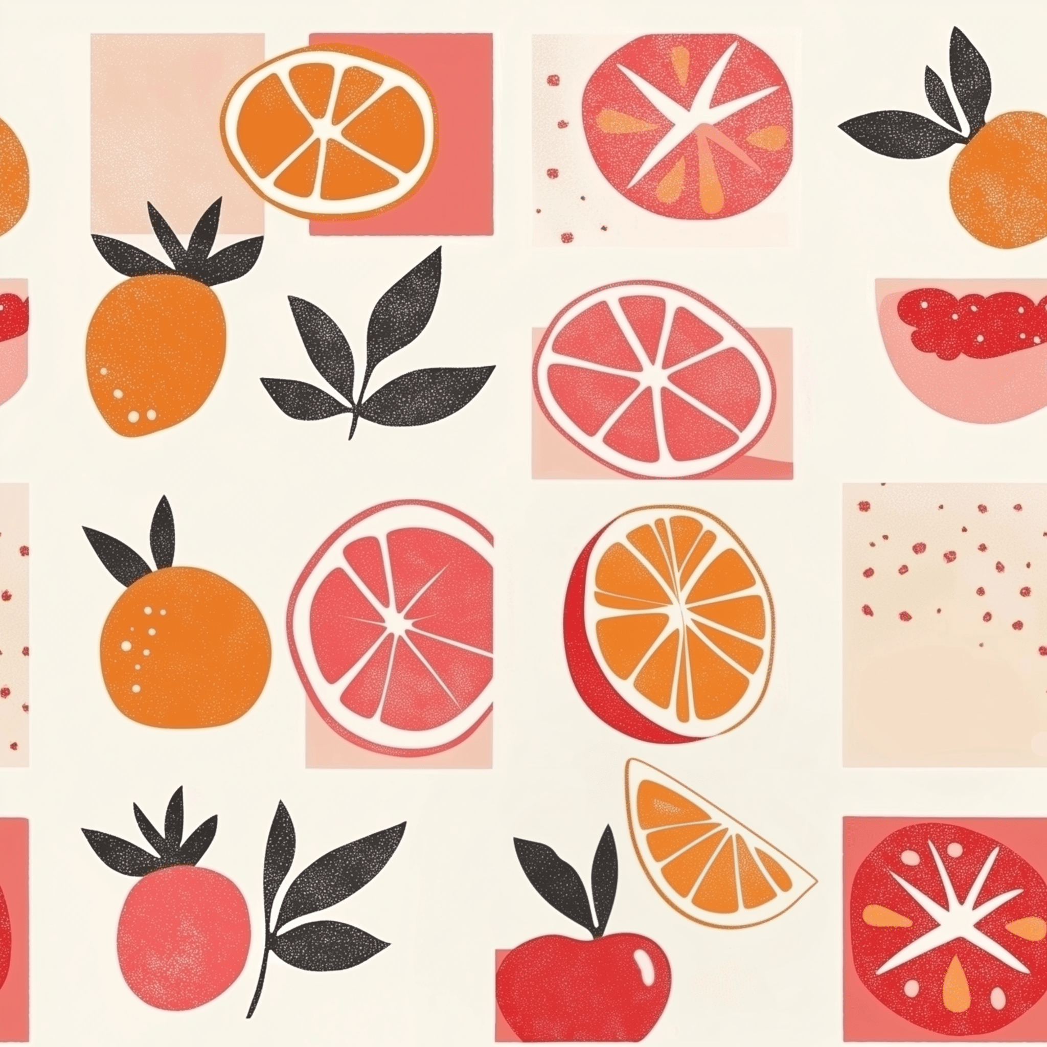 Fruit Loop Wallpaper - Painted Paper