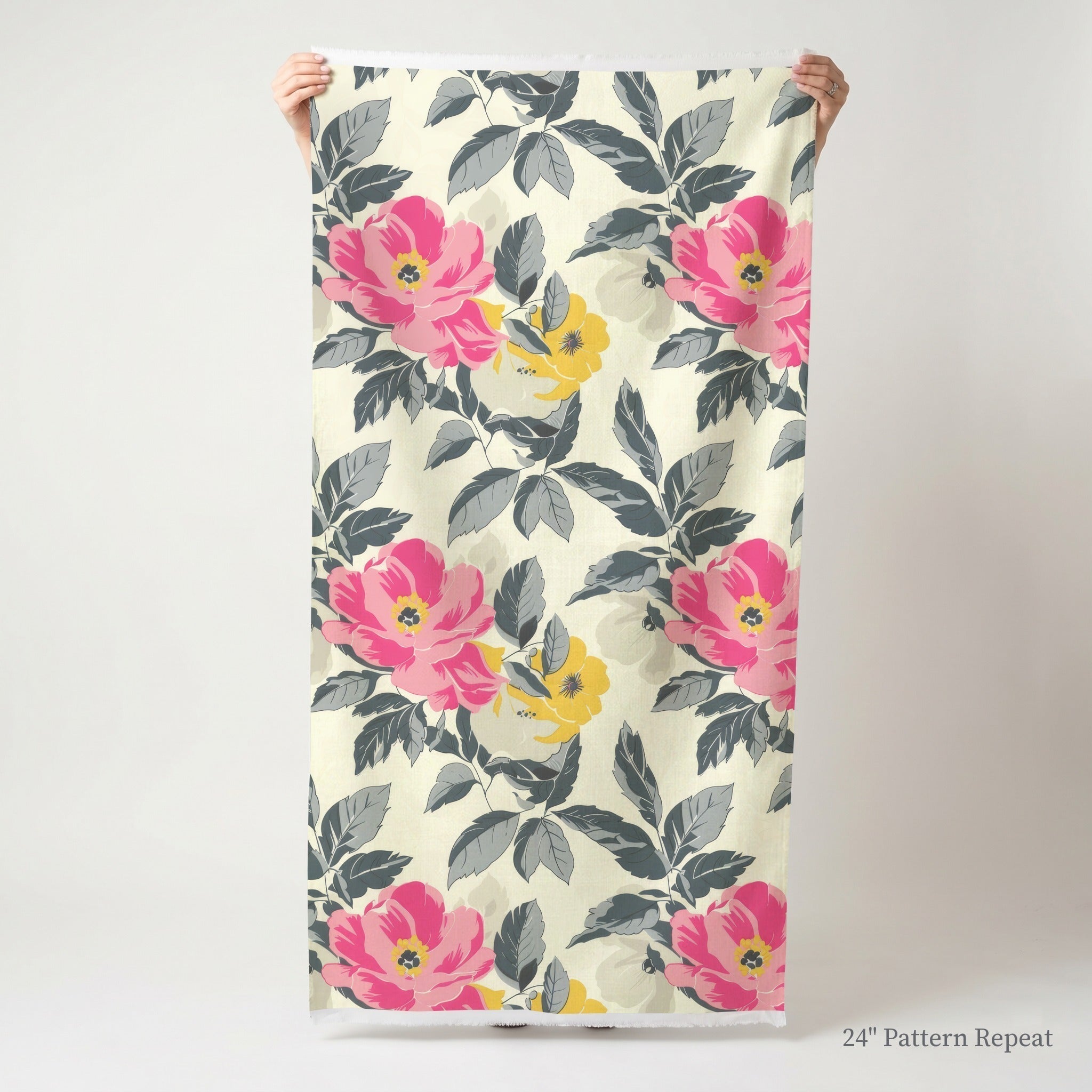 Fuchsia Bloom - Fabric - Benton Lane Home - Lemon Park