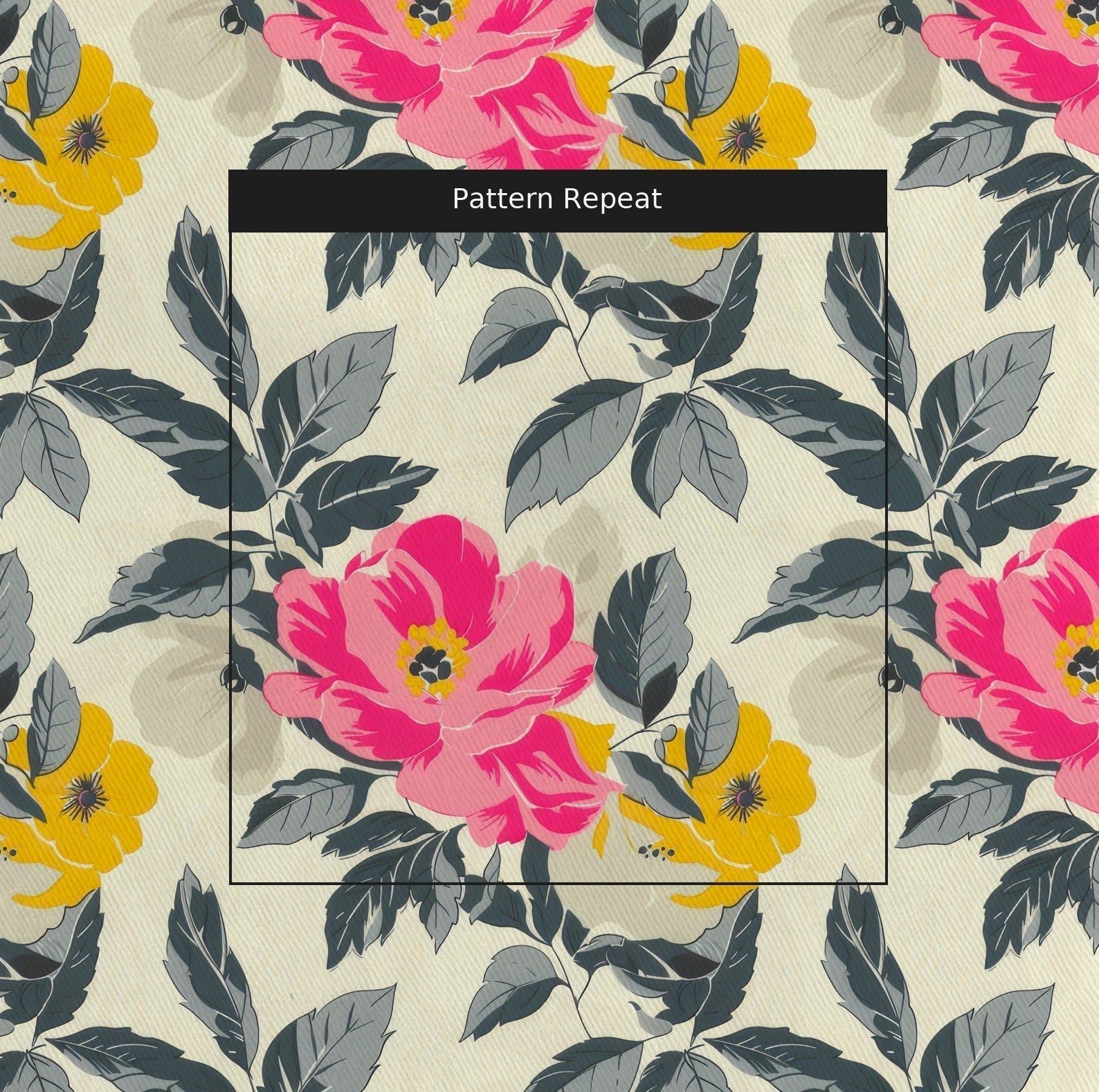 Fuchsia Bloom - Fabric - Benton Lane Home - Lemon Park