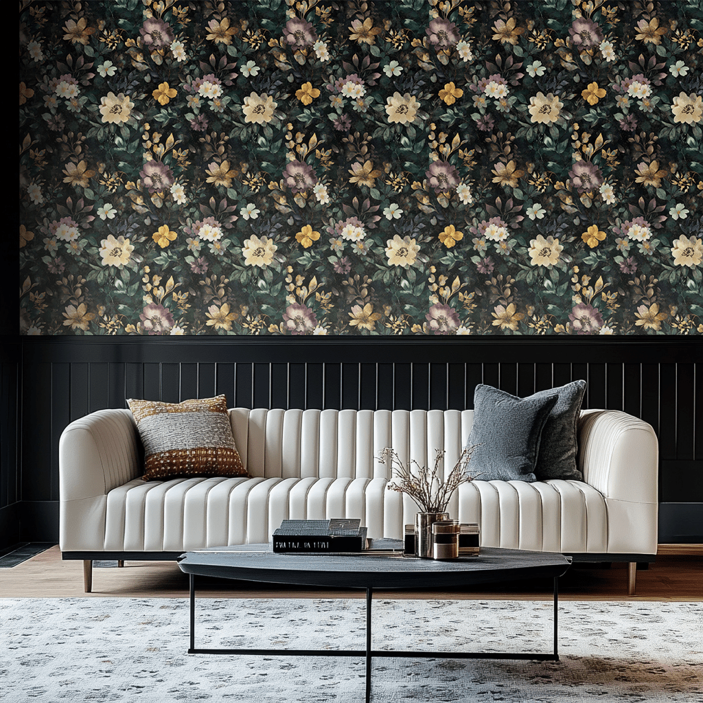 Gaia Wallpaper - Benton Lane Home - Painted Paper