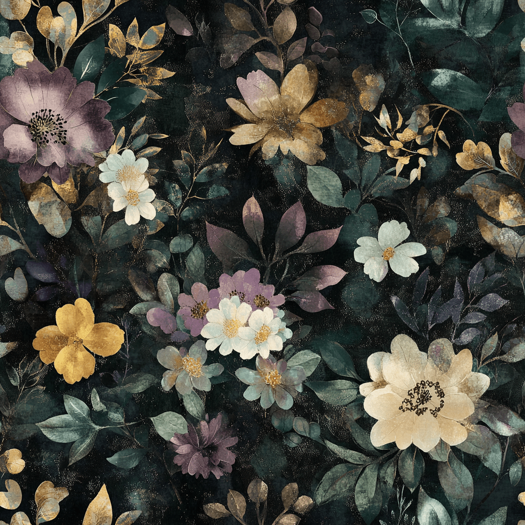 Gaia Wallpaper - Benton Lane Home - Painted Paper