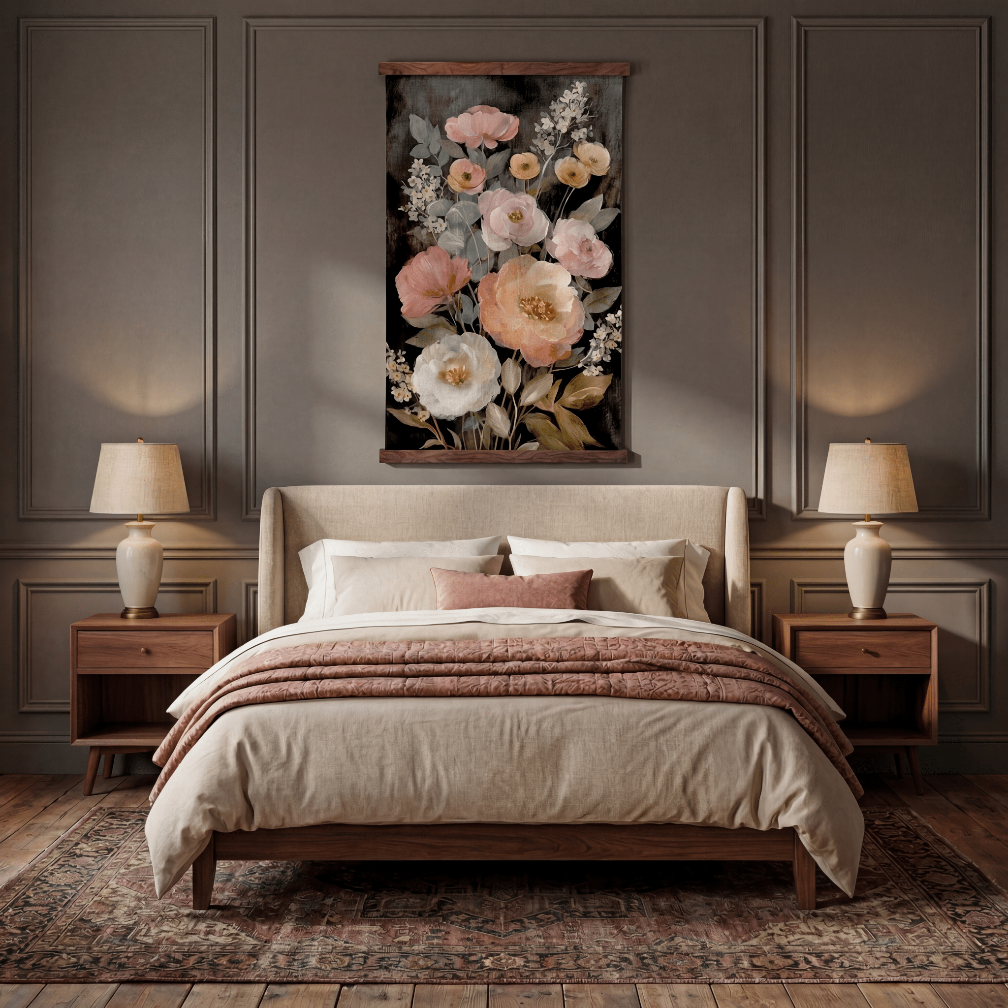 Garden Florals - Tapestry - Benton Lane Home - Painted Paper