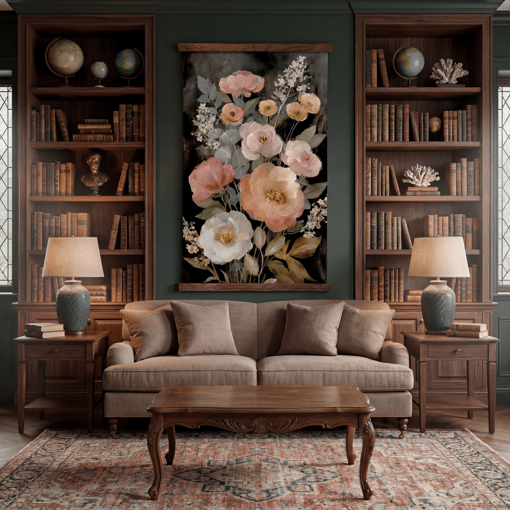Garden Florals - Tapestry - Painted Paper
